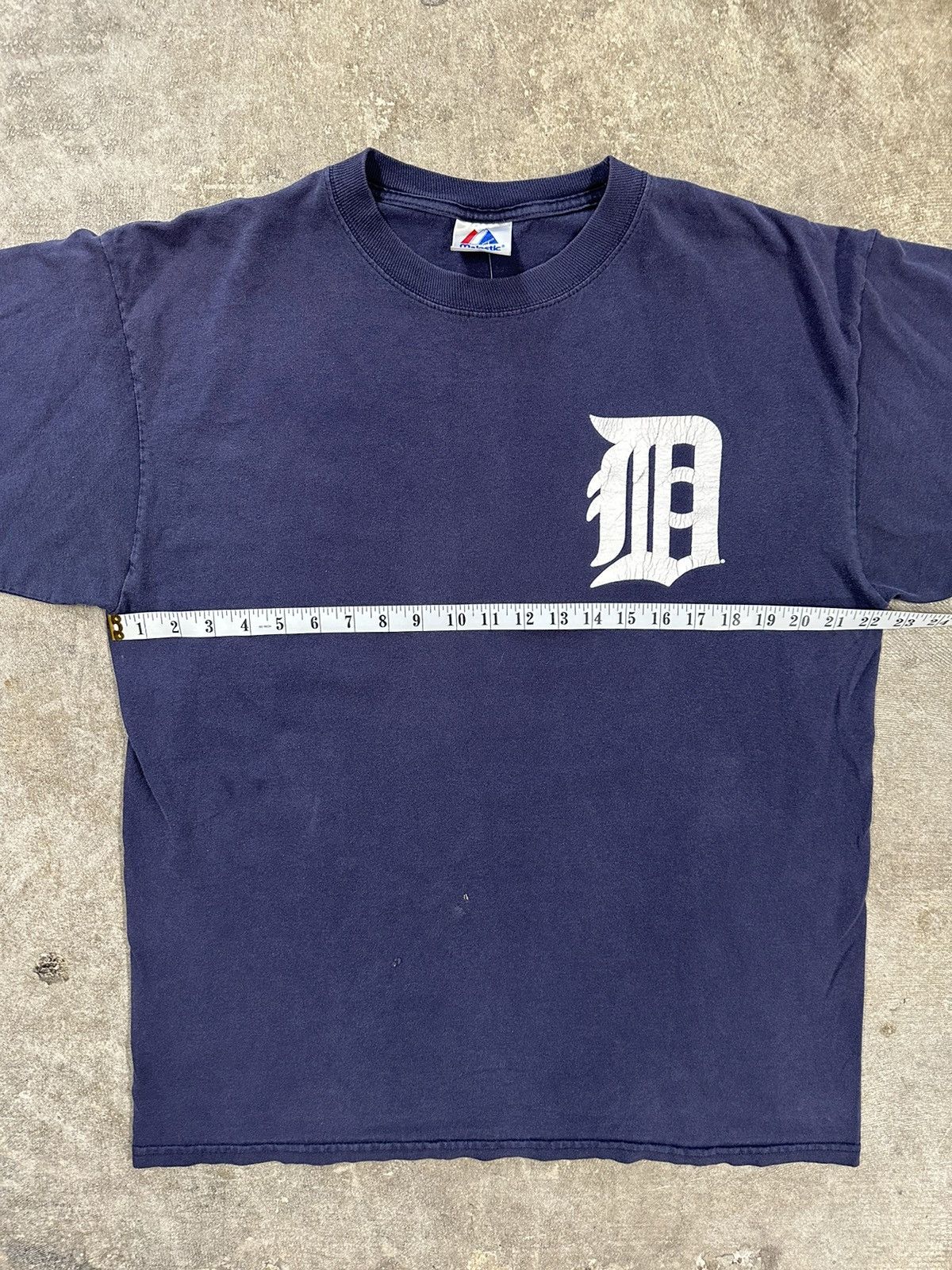 Majestic Crazy Y2K Majestic Detroit Tigers MLB T-Shirt Size US XL / EU 56 / 4 - 8 Thumbnail