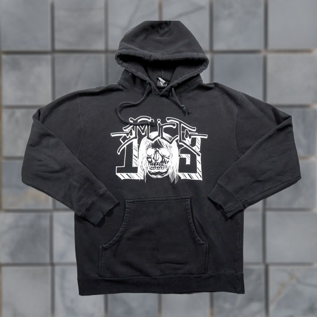 FUCT FUCT Hoodie Men Medium Black Hoodie Pullover Streetwear Skull BDU Faded Worn Size US M / EU 48-50 / 2 - 1 Thumbnail