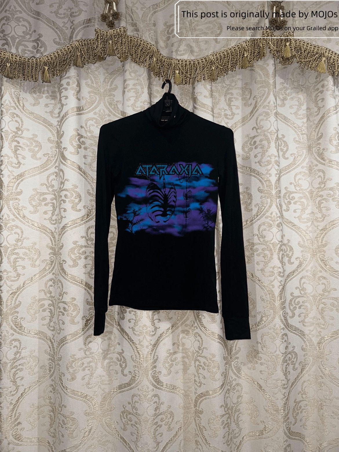 Raf Simons Raf Simons ATARAXIA Hi-neck Logo L/S Tee Size US XS / EU 42 / 0 - 1 Thumbnail