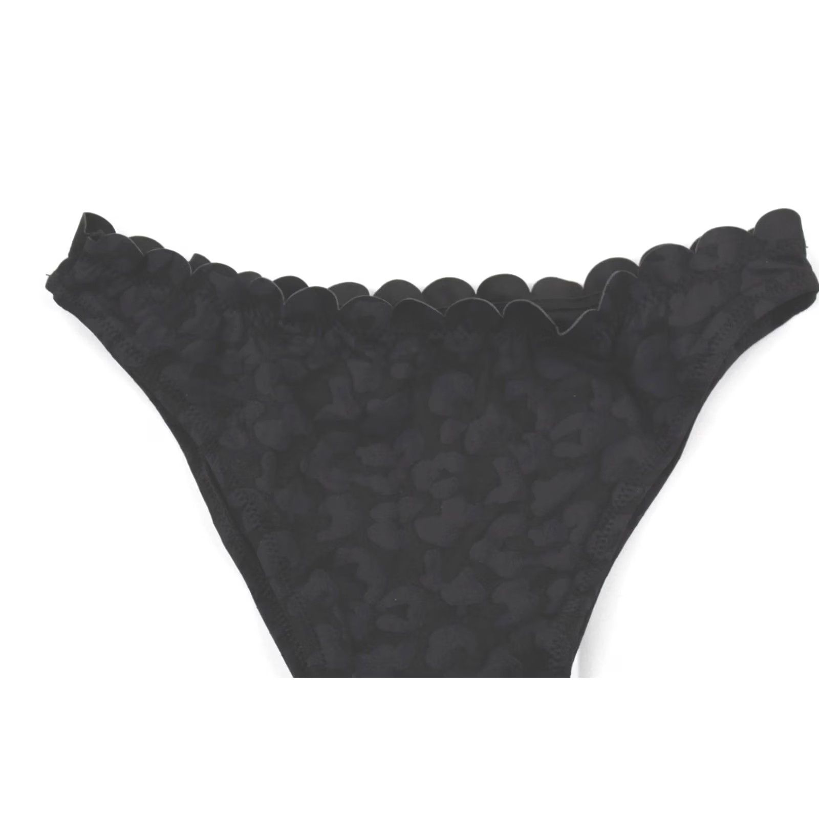 Mango Mango Women's Bikini Bottoms Black Small Size 28" / US 6 / IT 42 - 2 Thumbnail