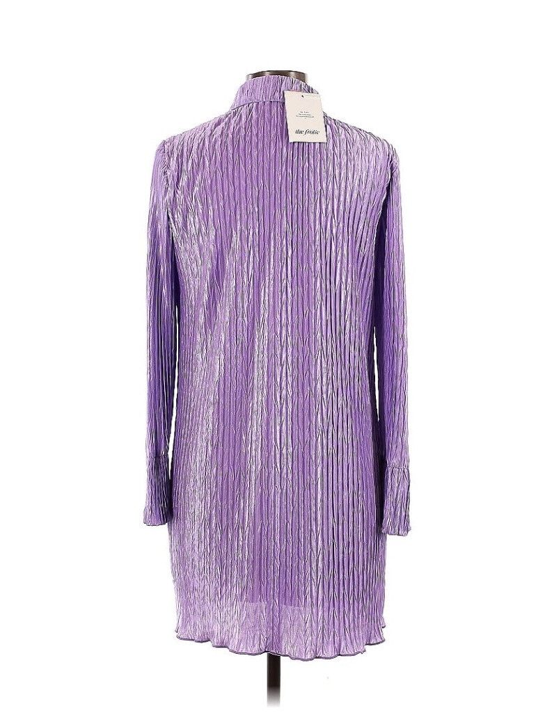 Other Lilac Button Down Shirt Size M / US 6-8 / IT 42-44 - 2 Thumbnail