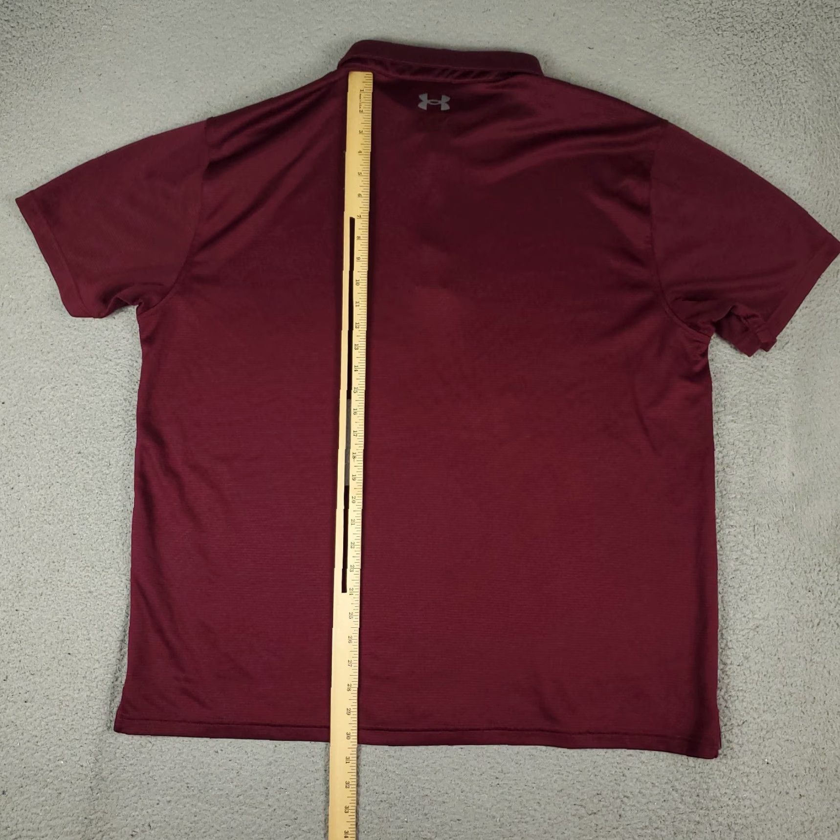 Under Armour Under Armour Polo Shirt Mens 3XL Burgundy Red Golf Casual Short Sleeve Shirt Polo Mens 3XL Burgundy Red Size US XXL / EU 58 / 5 - 3 Thumbnail
