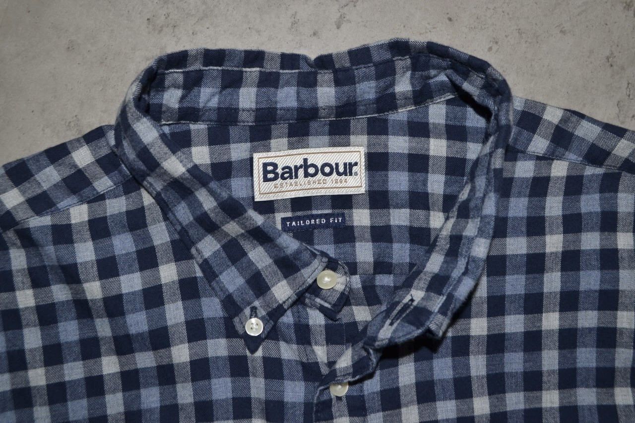 Barbour Barbour Gingham Shirt Long sleeve Cage TAILORED Fit size XL Size US XL / EU 56 / 4 - 7 Thumbnail