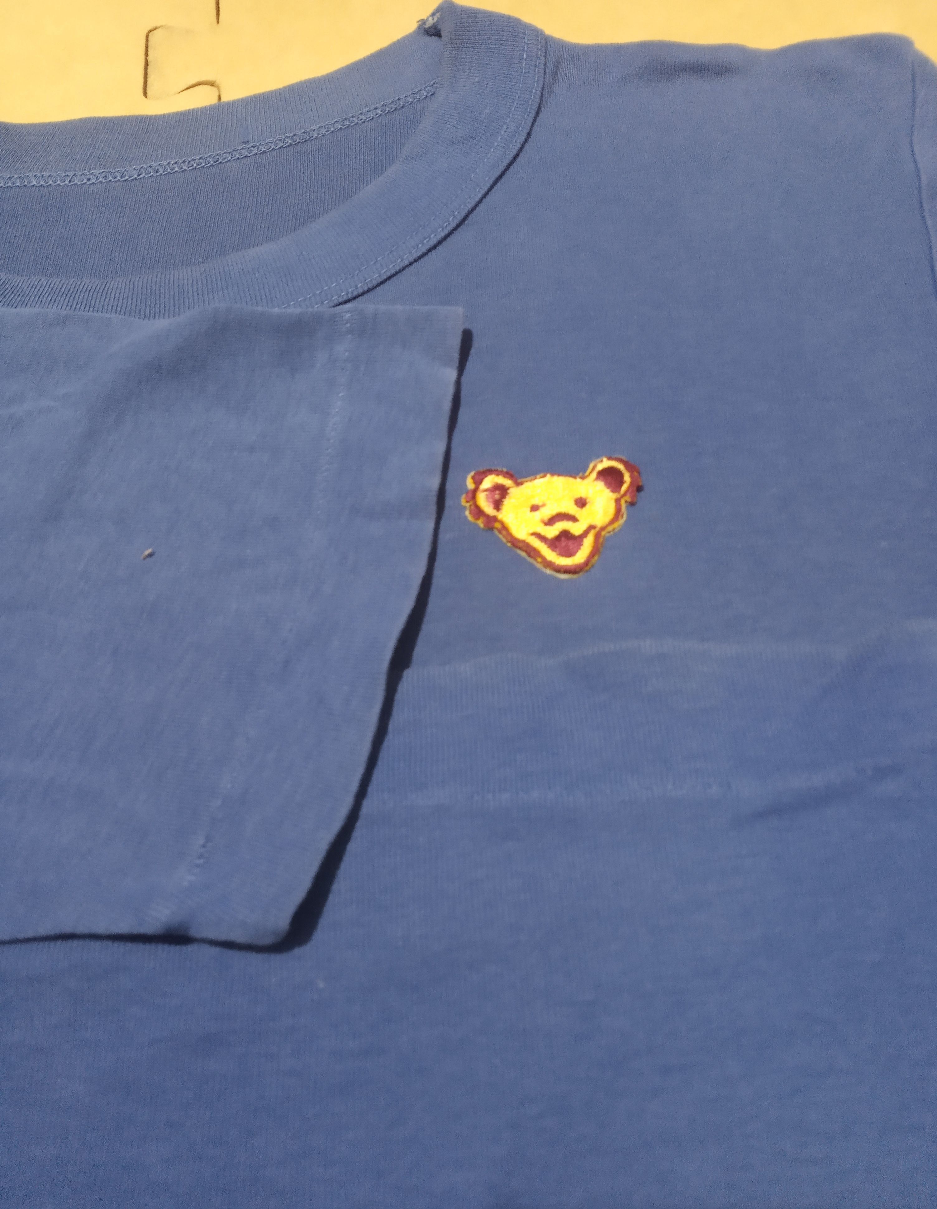 80s Grateful Dead Dancing Bear Head Patch