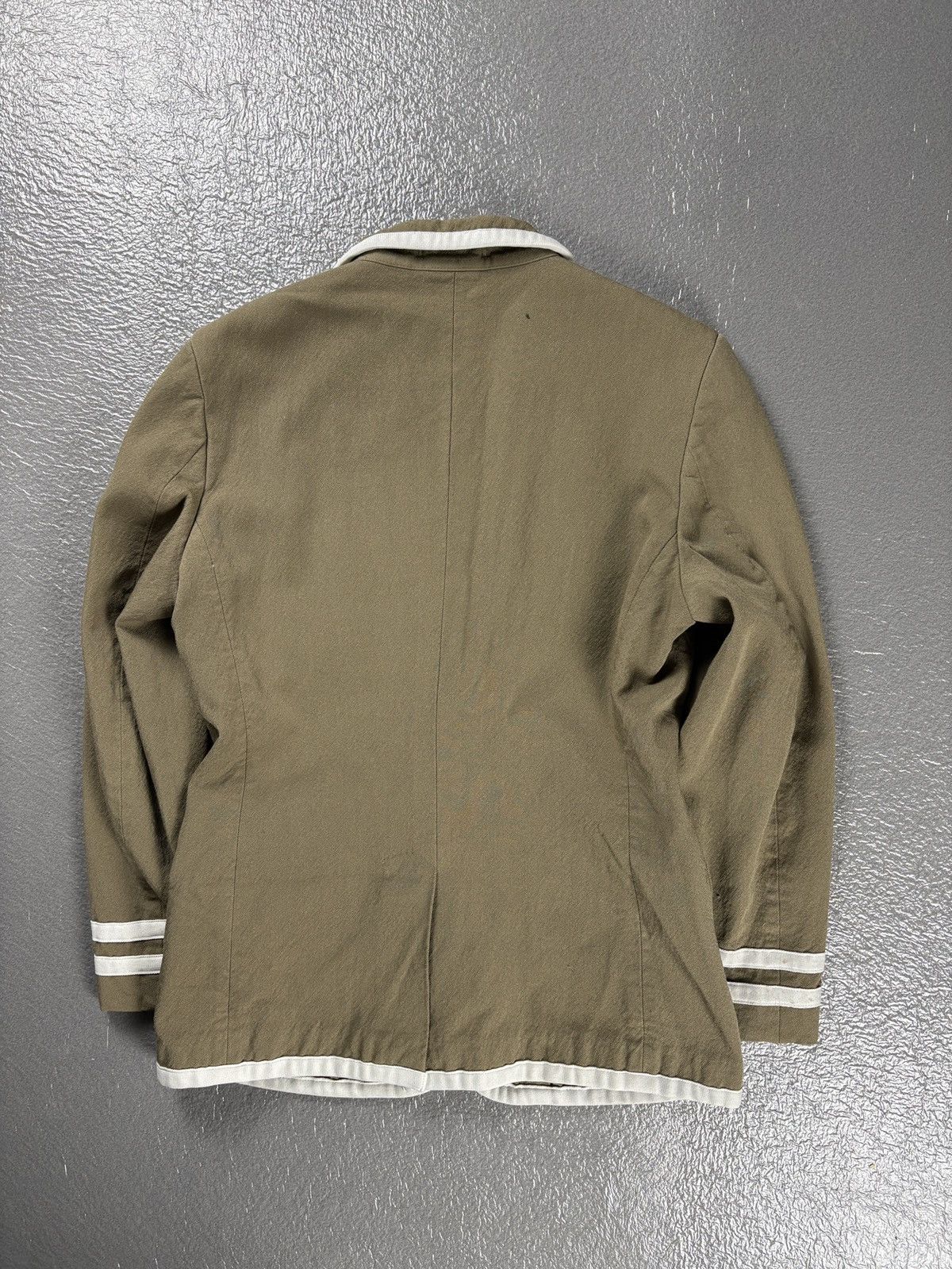 Comme des Garcons Homme Plus Comme des Garcons SS08 Homme Plus Blazer Beige Size 46R - 9 Thumbnail