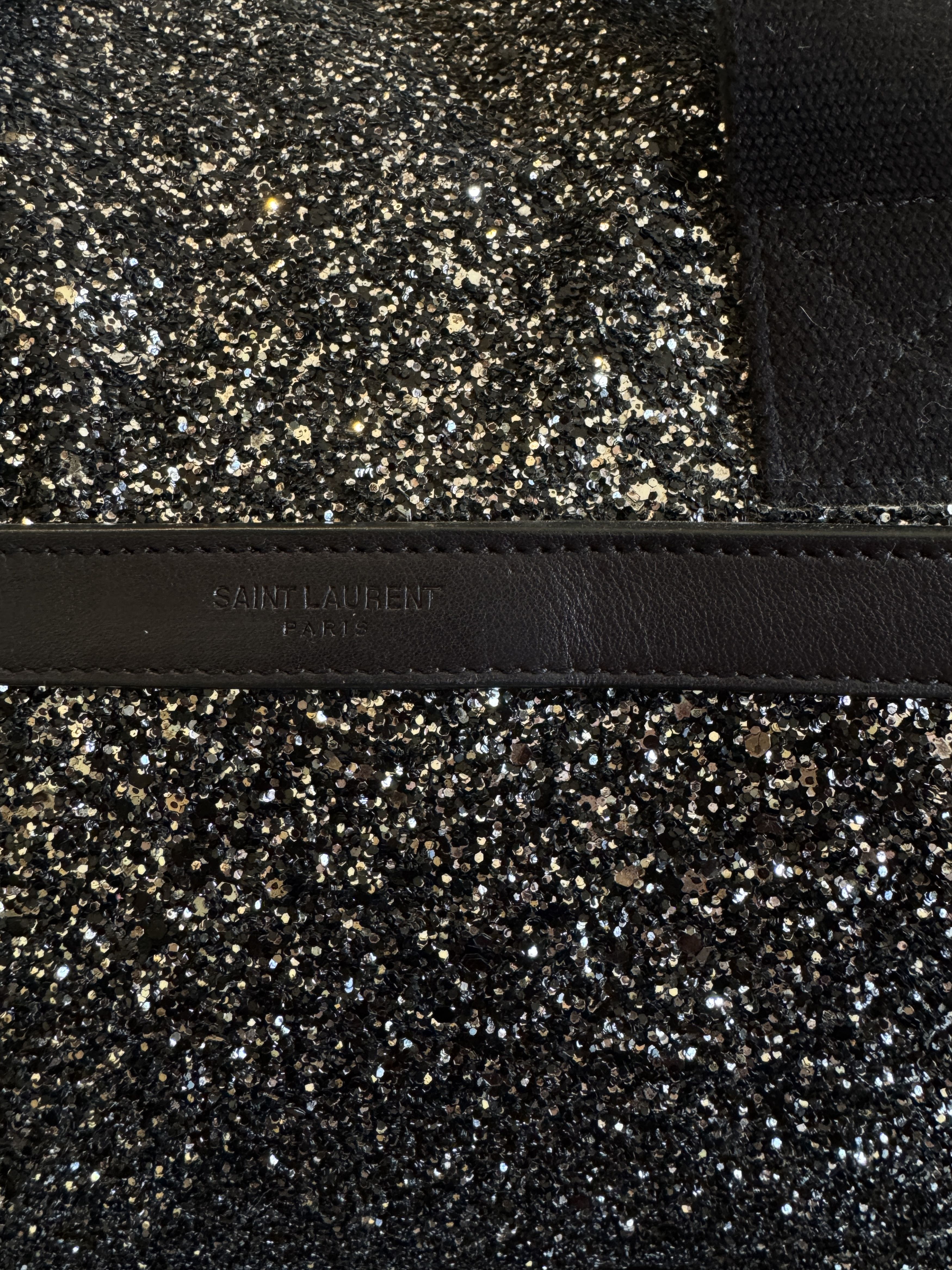 Saint Laurent Paris Saint Laurent F/W18 Runway Glitter Duffle Bag Size ONE SIZE - 11 Thumbnail