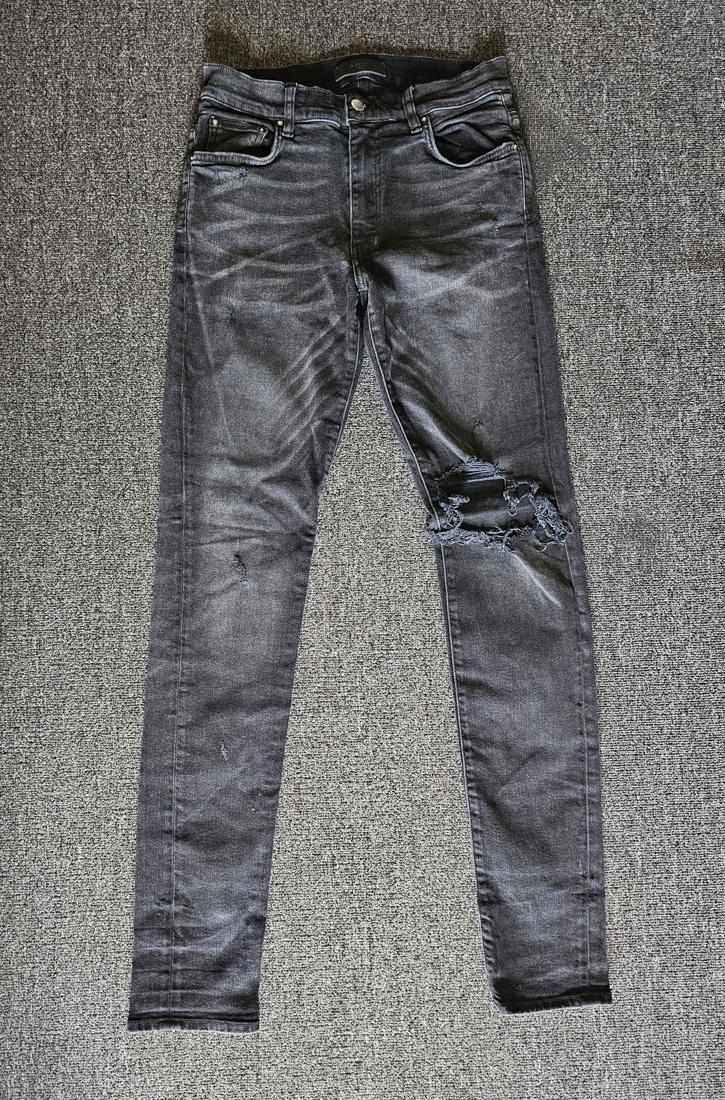 Amiri men's riped jeans size 31