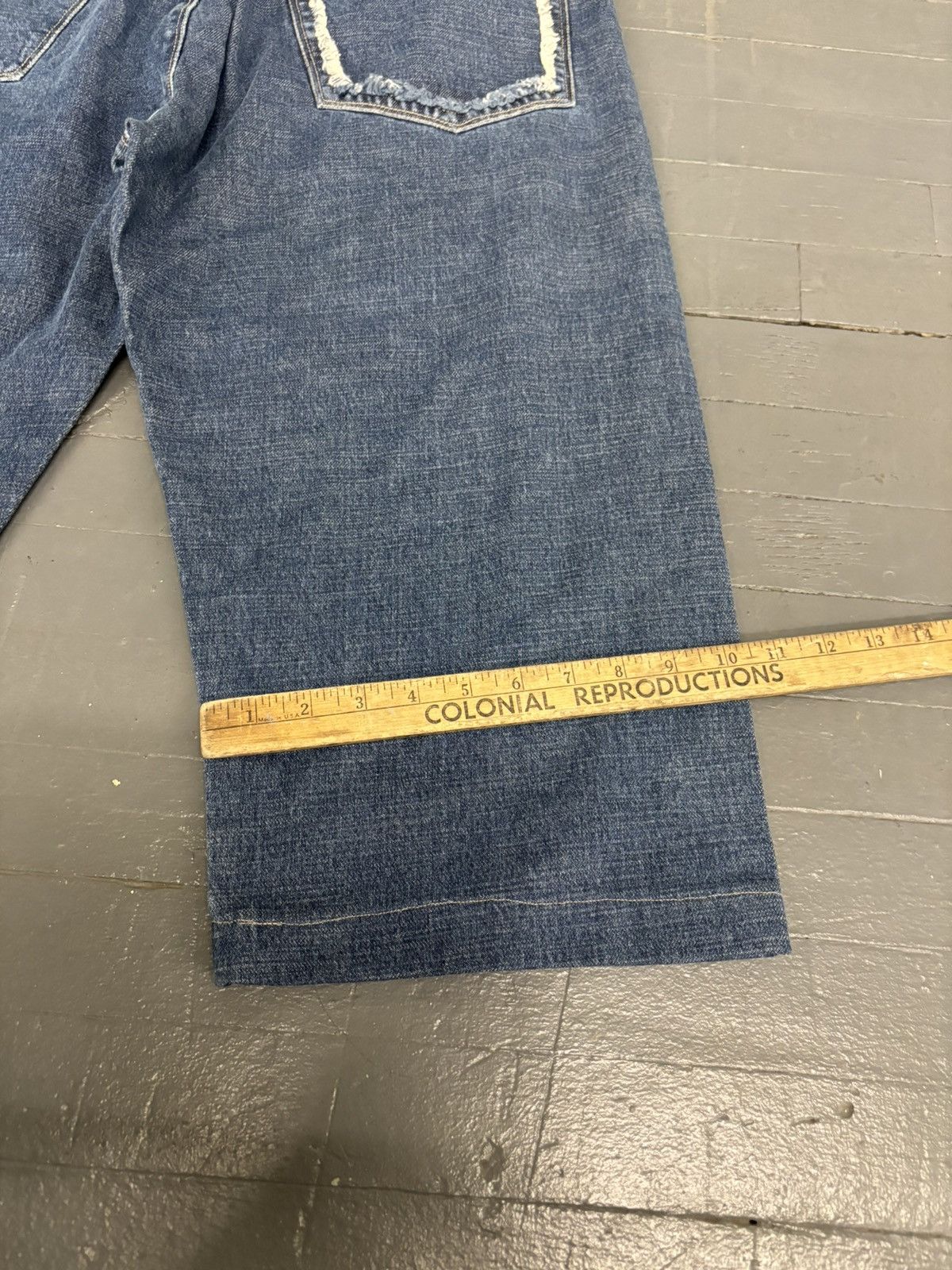 Japanese Brand × Marithe + Francois Girbaud × Vintage Vintage MFG baggy jorts Y2K Size US 38 / EU 54 - 7 Thumbnail