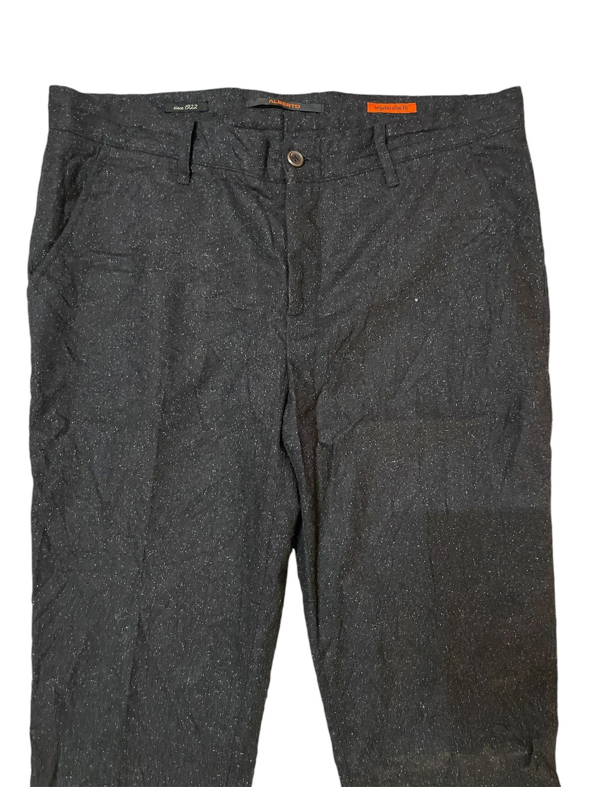 Alberto Germany Designer Alberto Regular Slim Fit Wool/silk/ Casual Size US 35 - 3 Thumbnail