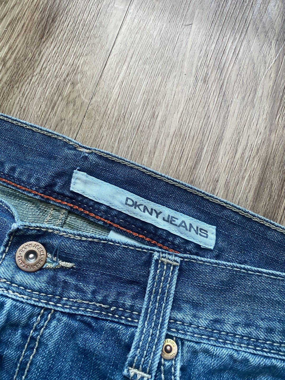 DKNY Y2K 00s DKNY Jeans Size US 34 / EU 50 - 4 Thumbnail