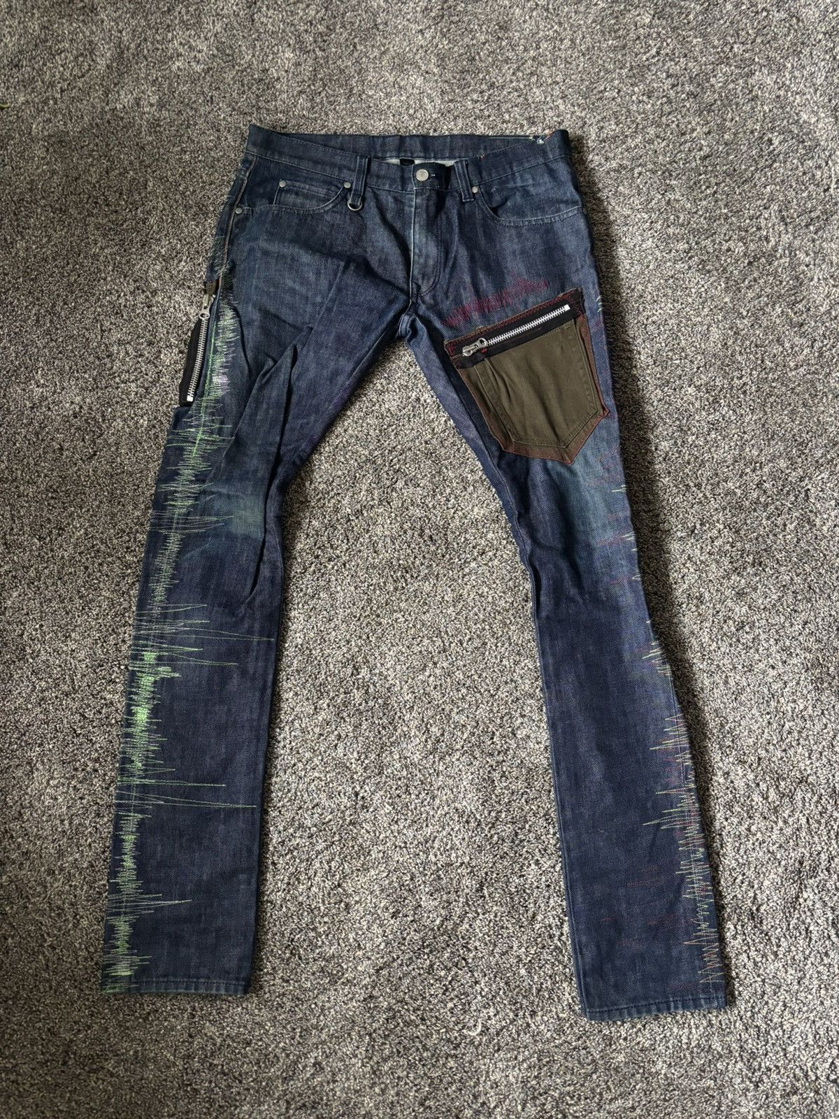 Yohji Yamamoto Y-3 custom denim Size US 32 / EU 48 - 1 Thumbnail