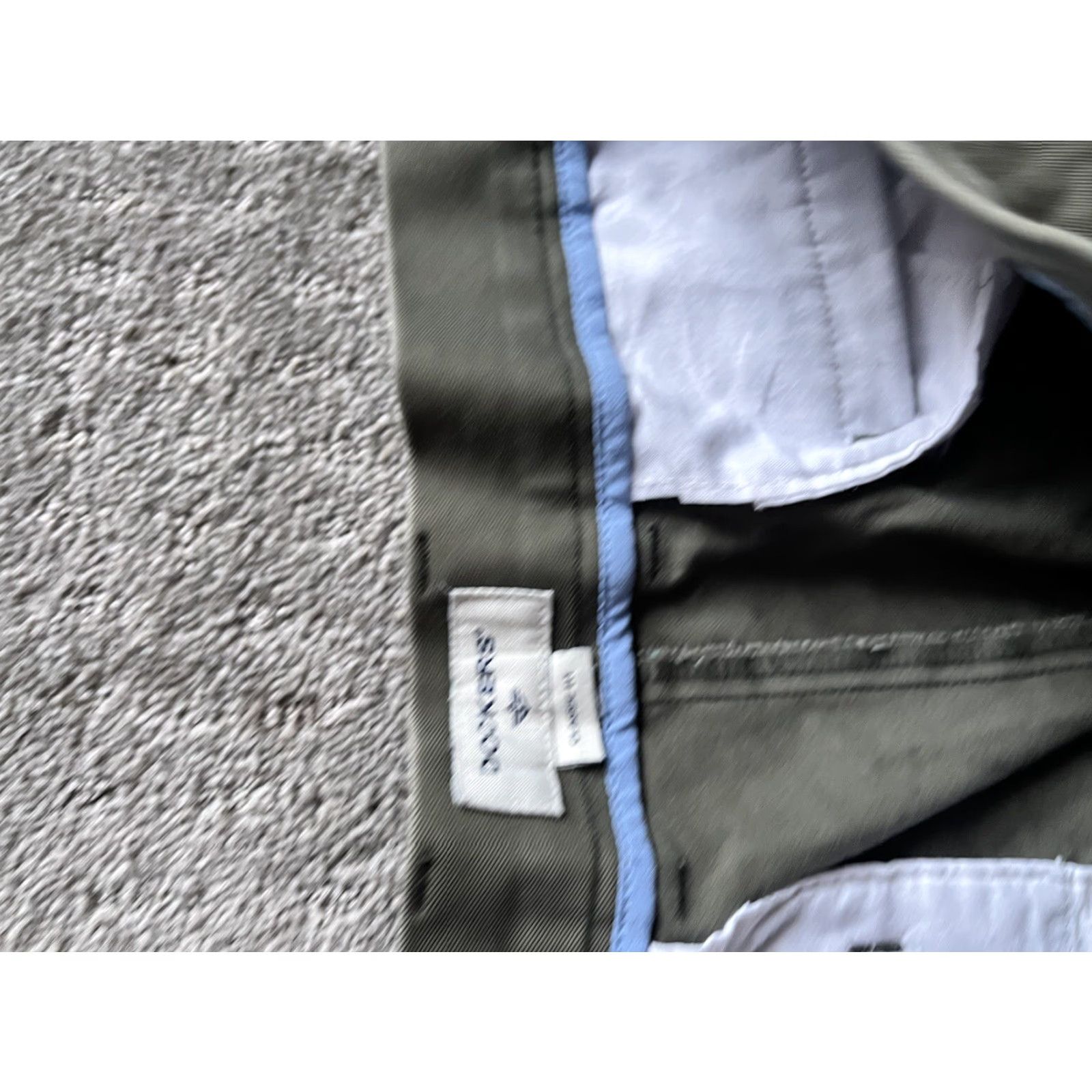 Dockers DOCKERS Classic Fit Chino Pants 38x32 Green Solid Mens Size US 38 / EU 54 - 5 Thumbnail