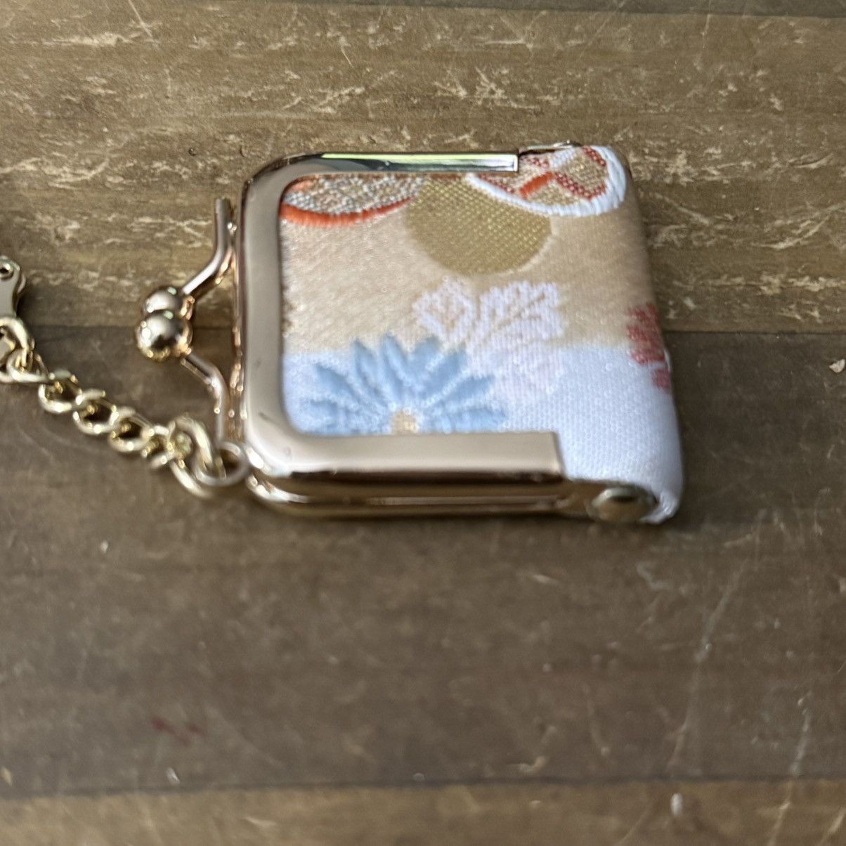 Vintage Vintage Japanese Gamaguchi Chirimen Crape purse keychain Size ONE SIZE - 6 Thumbnail