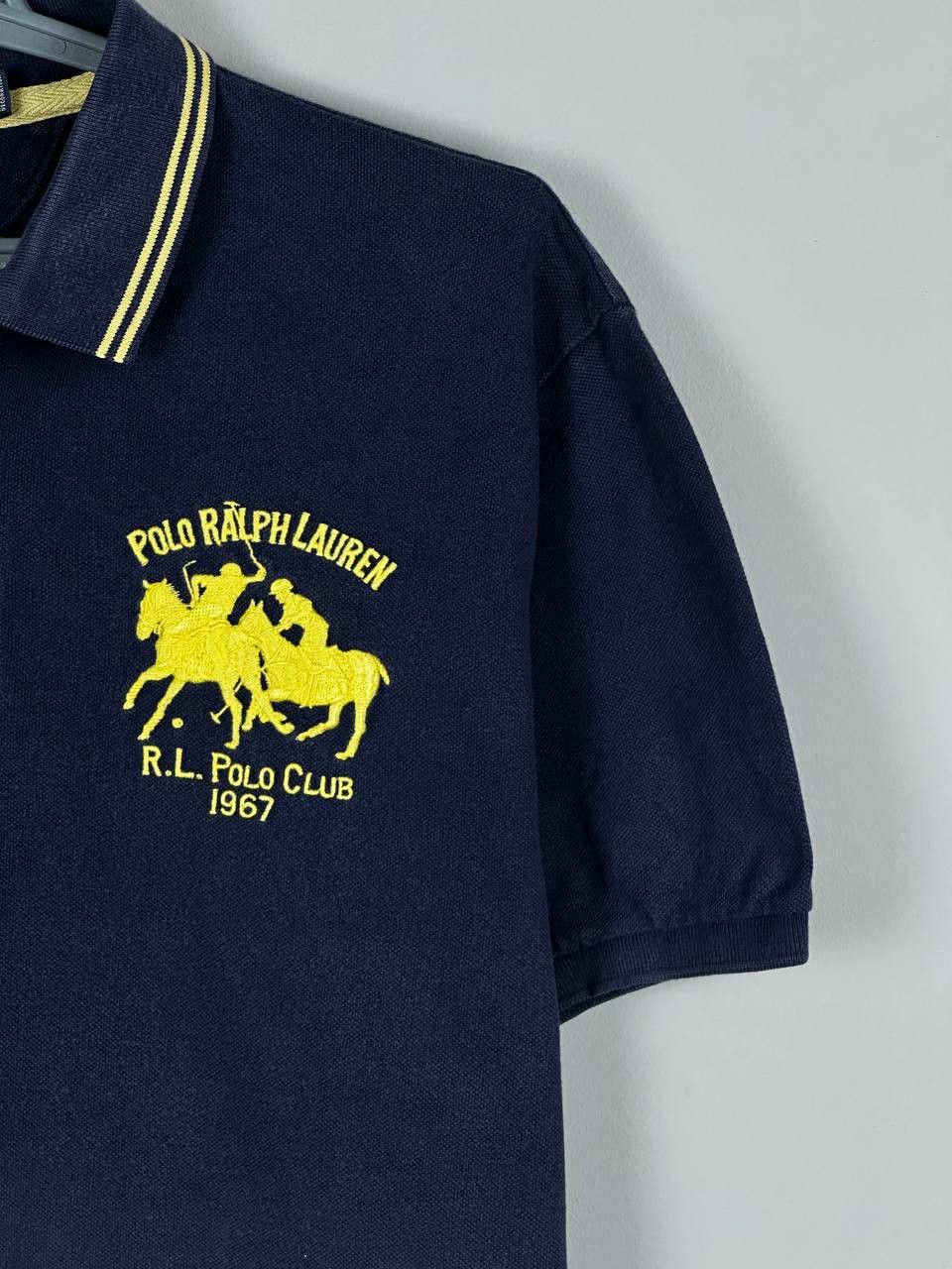 Polo Ralph Lauren Polo Ralph Lauren Navy Big Pony T Shirt Size US XXL / EU 58 / 5 - 4 Thumbnail