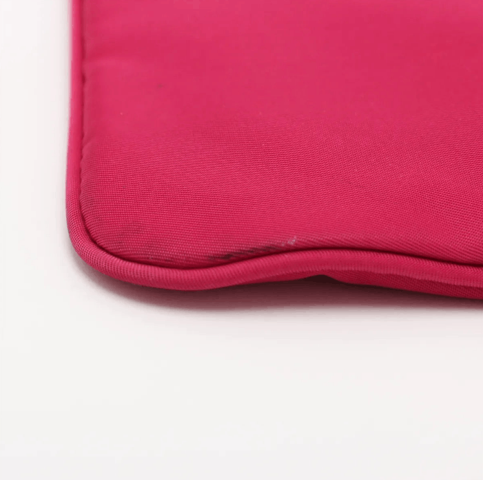 Prada Tessuto Nylon Leather Wristlet Hot Pink Size ONE SIZE - 10 Thumbnail