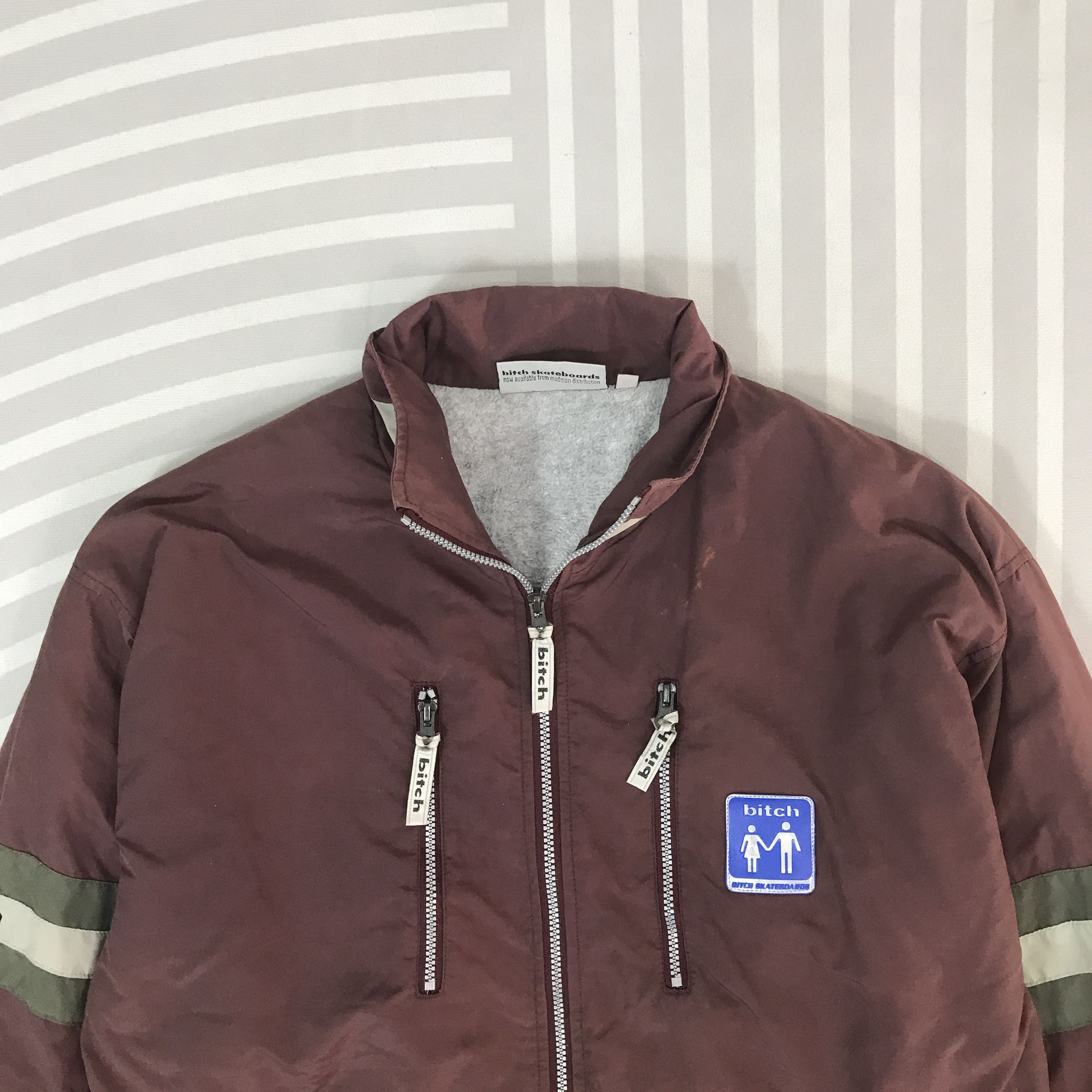 Japanese Brand Vintage Bitch Skateboards Jacket Size US M / EU 48-50 / 2 - 2 Thumbnail