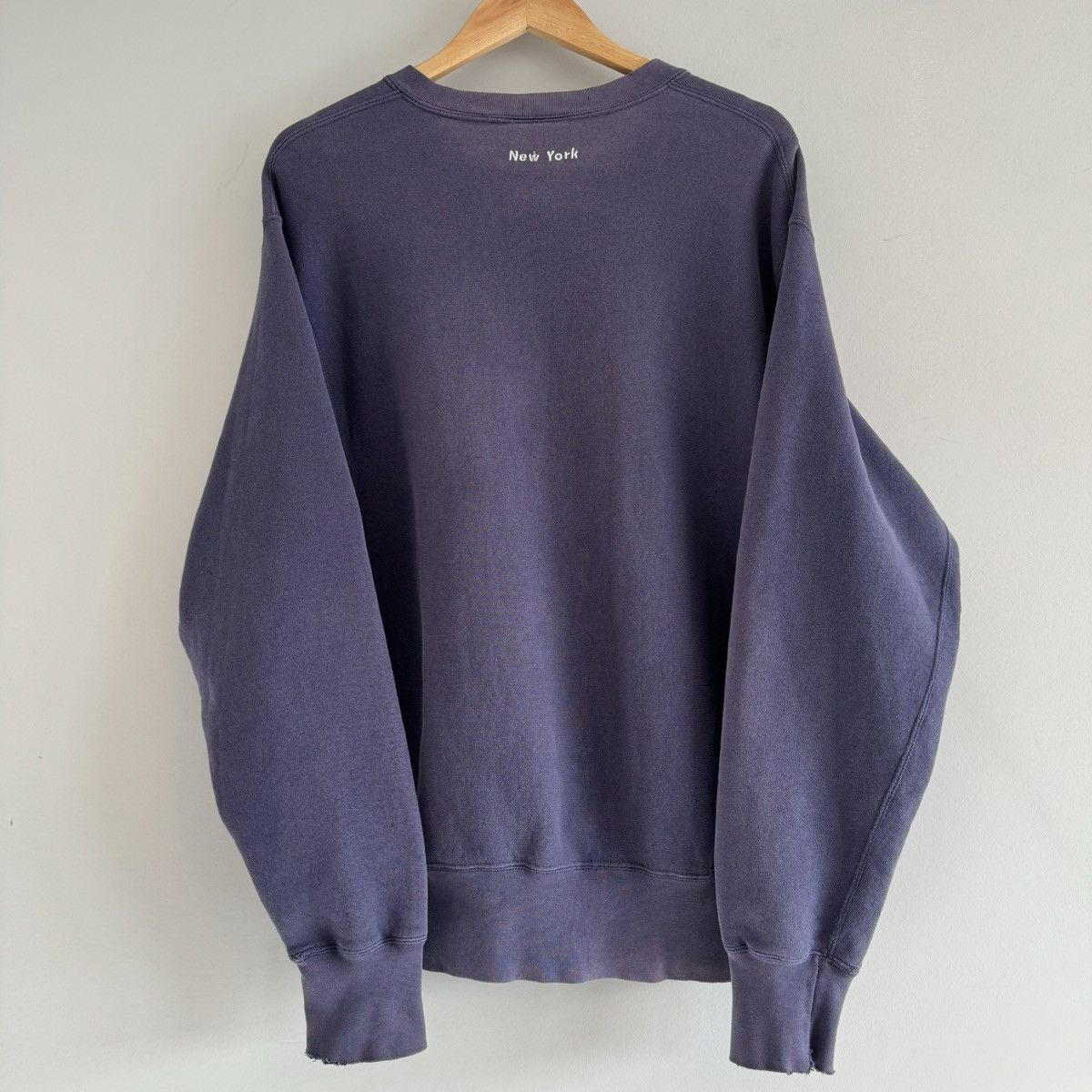Supreme 1995 Supreme 1st Anniversary Box Logo Crewneck Navy Size US L / EU 52-54 / 3 - 4 Thumbnail