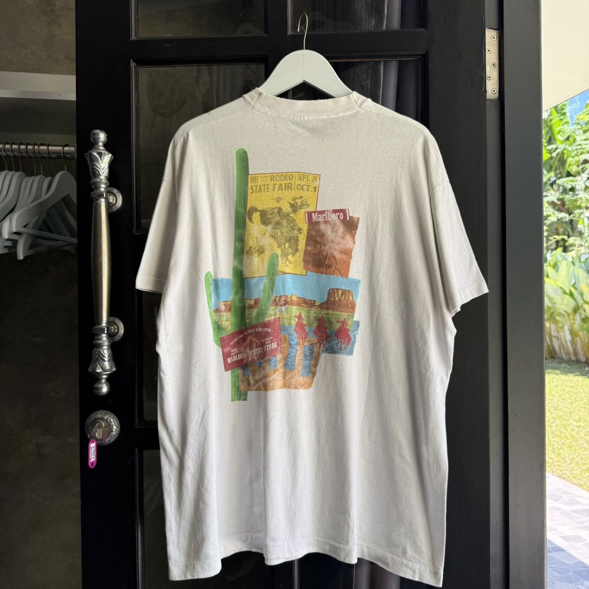 Marlboro Vintage Marlboro Pocket tshirt💥 Size US XL / EU 56 / 4 - 1 Thumbnail