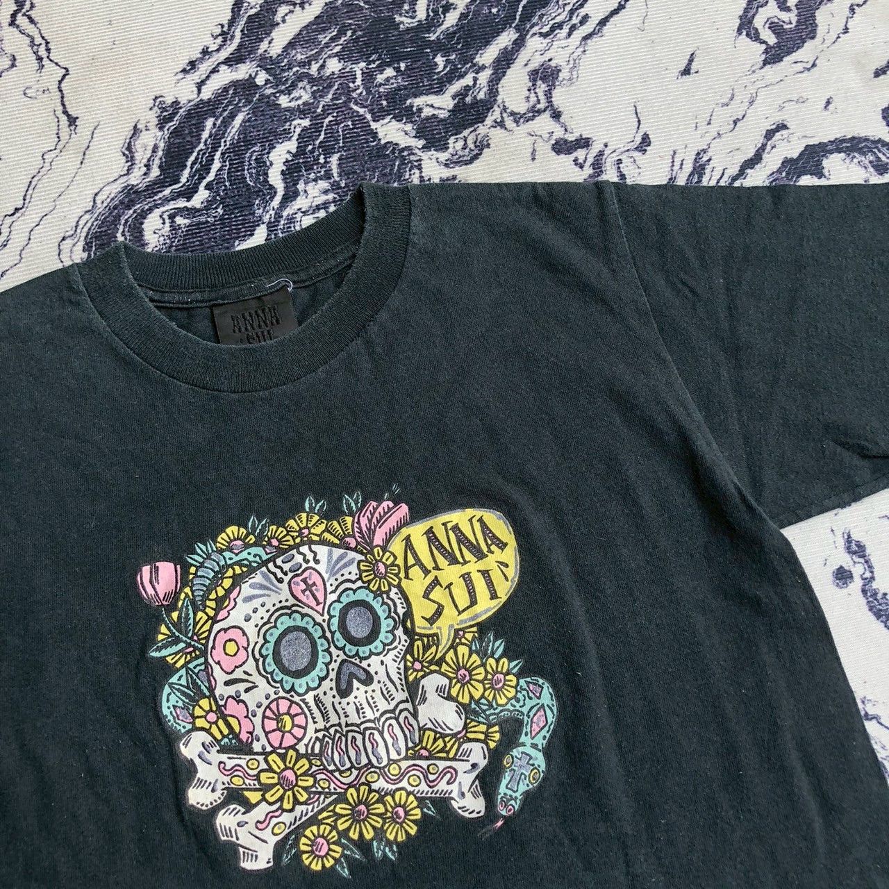Anna Sui × Vintage Vintage Anna Sui Short Sleeve Size XS / US 0-2 / IT 36-38 - 2 Thumbnail