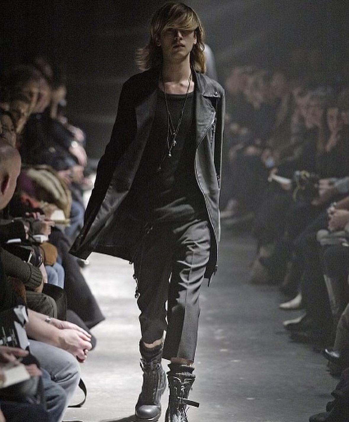 Number (N)ine Number (N)ine Lamb Leather Rider Jacket 2006 F/W Size US M / EU 48-50 / 2 - 8 Thumbnail