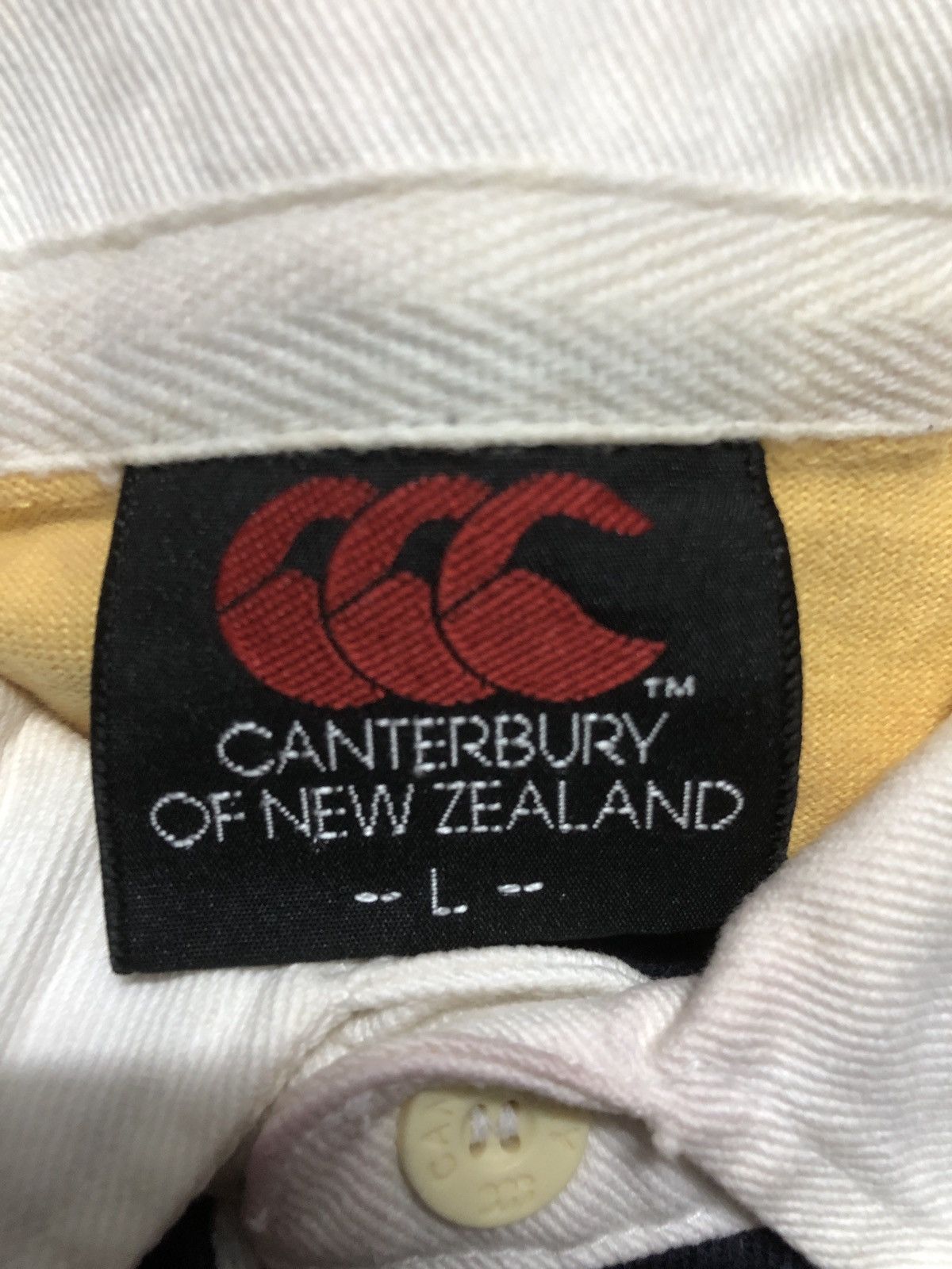 Canterbury of New Zealand Vintage Canterbury Of New Zealand Rugby Polo Shirt Size US L / EU 52-54 / 3 - 14 Thumbnail
