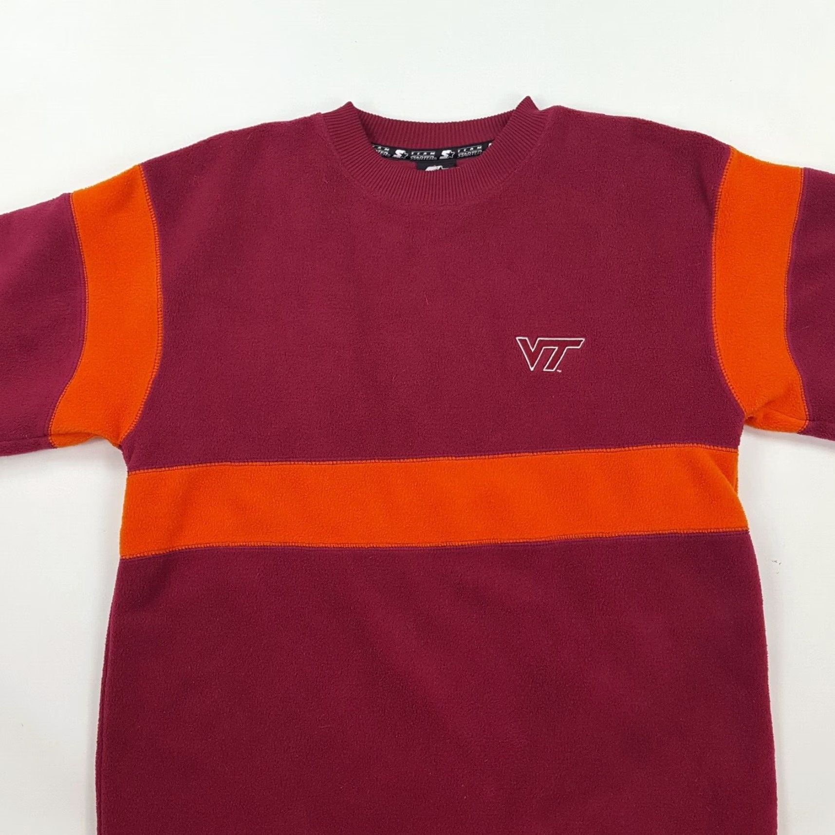 Starter VINTAGE Virginia Tech Hokies Football VT Fleece Size M Crewneck College Sweatshirt Size US M / EU 48-50 / 2 - 5 Thumbnail