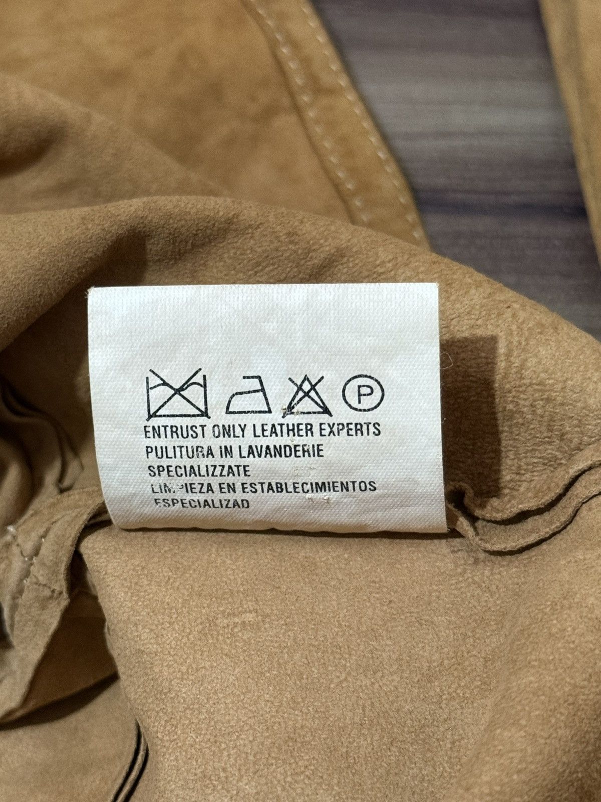 Genuine Leather 2000’s GB Baroni shirt suede leather Size US XL / EU 56 / 4 - 6 Thumbnail