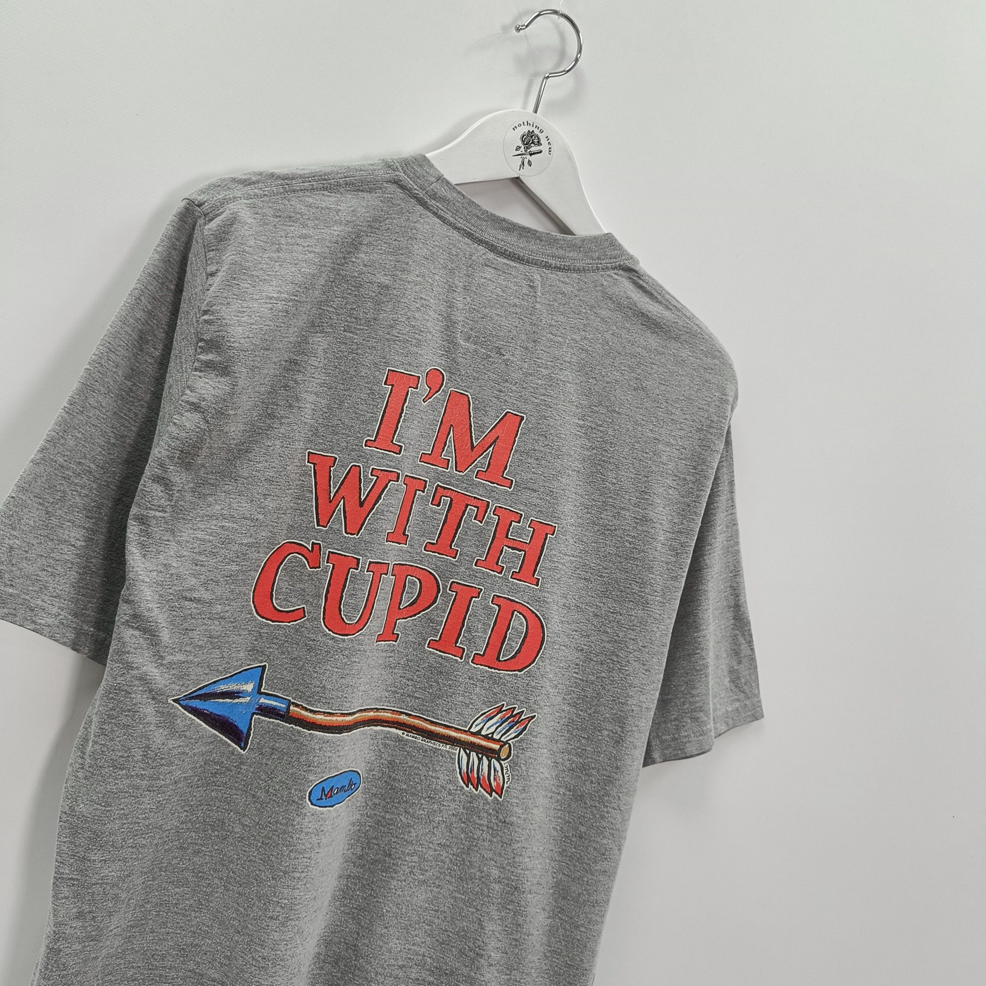 Mambo Vintage 2002 Mambo “I’m with Cupid” t shirt Size US M / EU 48-50 / 2 - 2 Thumbnail