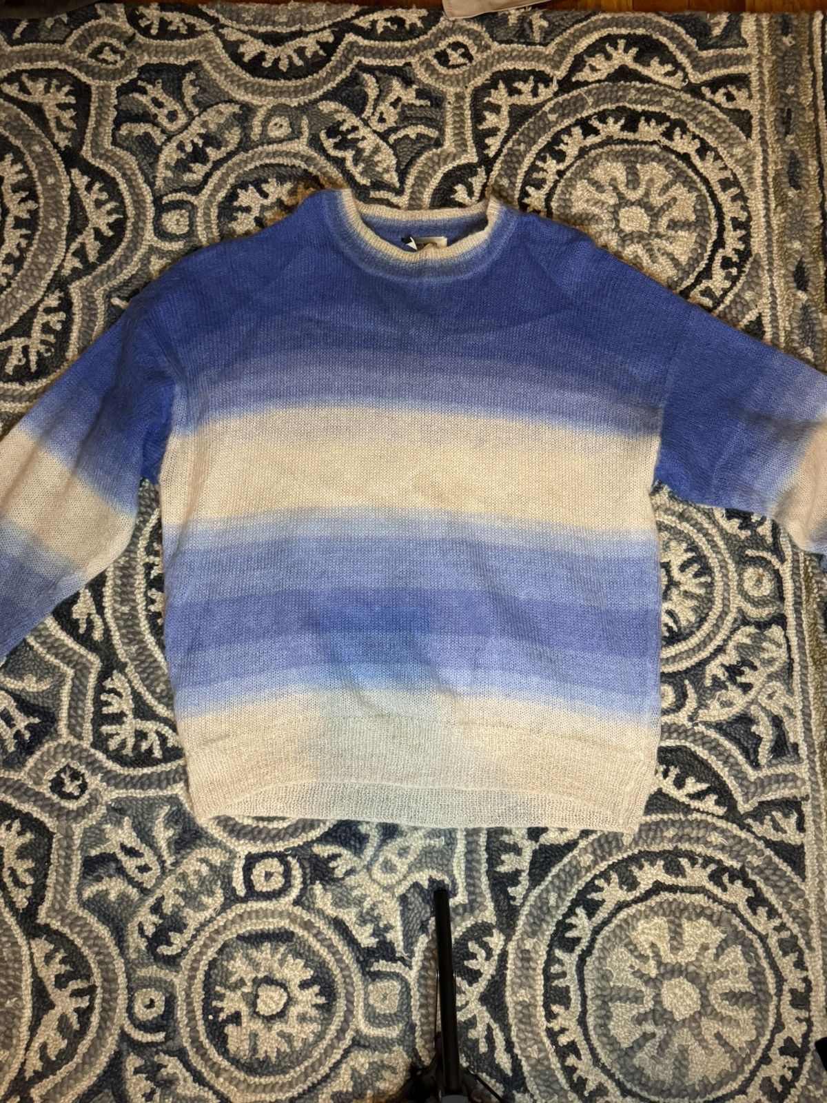 image of Isabel Marant Mohair Sweatshirt in Blue, Men's (Size Large)
