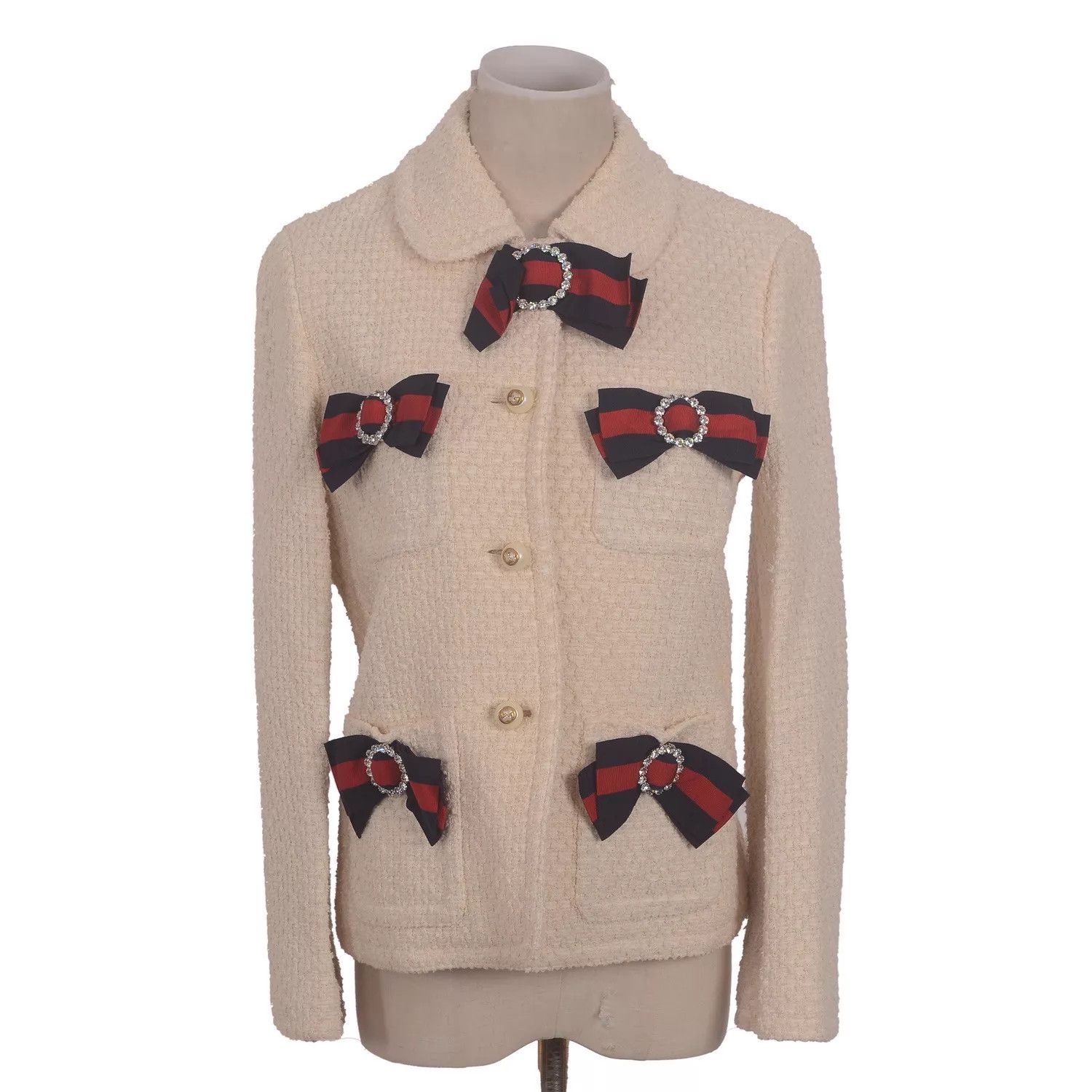 Gucci Gucci GG logo jacket Size S / US 4 / IT 40 - 1 Thumbnail