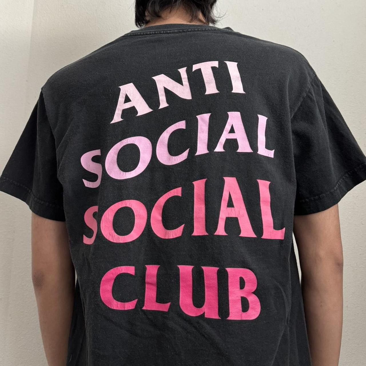Anti Social Social Club Anti Social Social Club Exclusive Graphics Black Tee Shirt Size US M / EU 48-50 / 2 - 1 Thumbnail