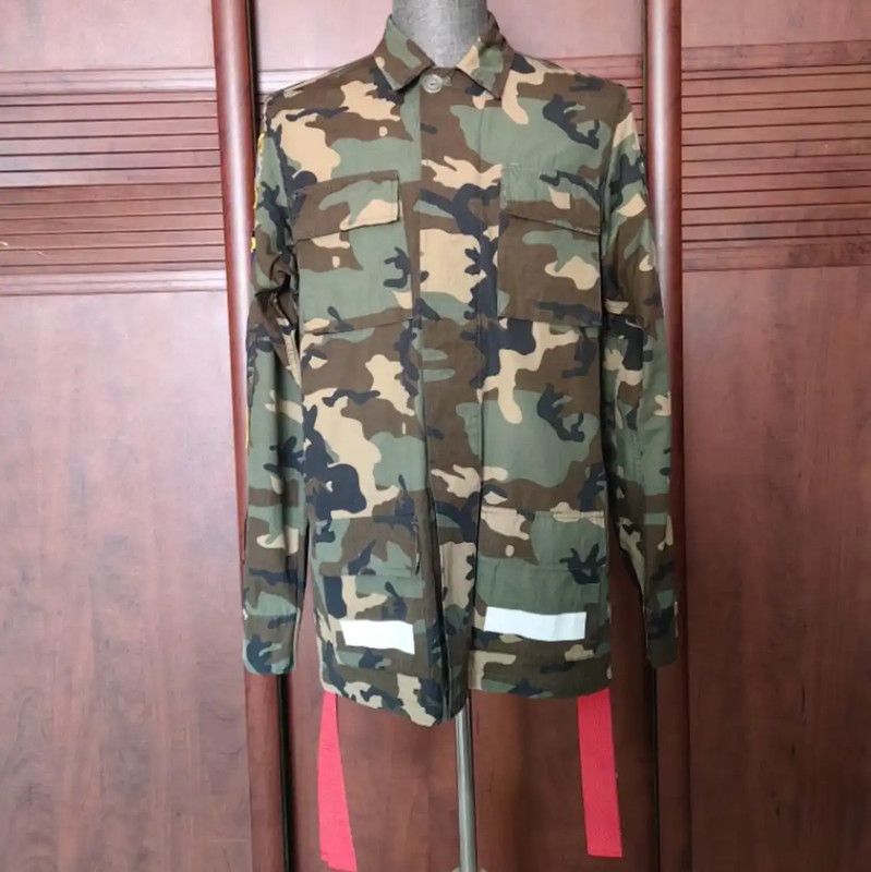 Off-White Off-White Military Green Men's Outerwear 0089 Size US XS / EU 42 / 0 - 1 Thumbnail