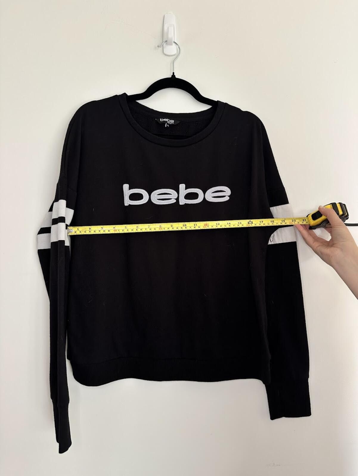 United Colors Of Benetton Bebe Black & White Sweatshirt - Sz. XL Size XL / US 12-14 / IT 48-50 - 5 Thumbnail