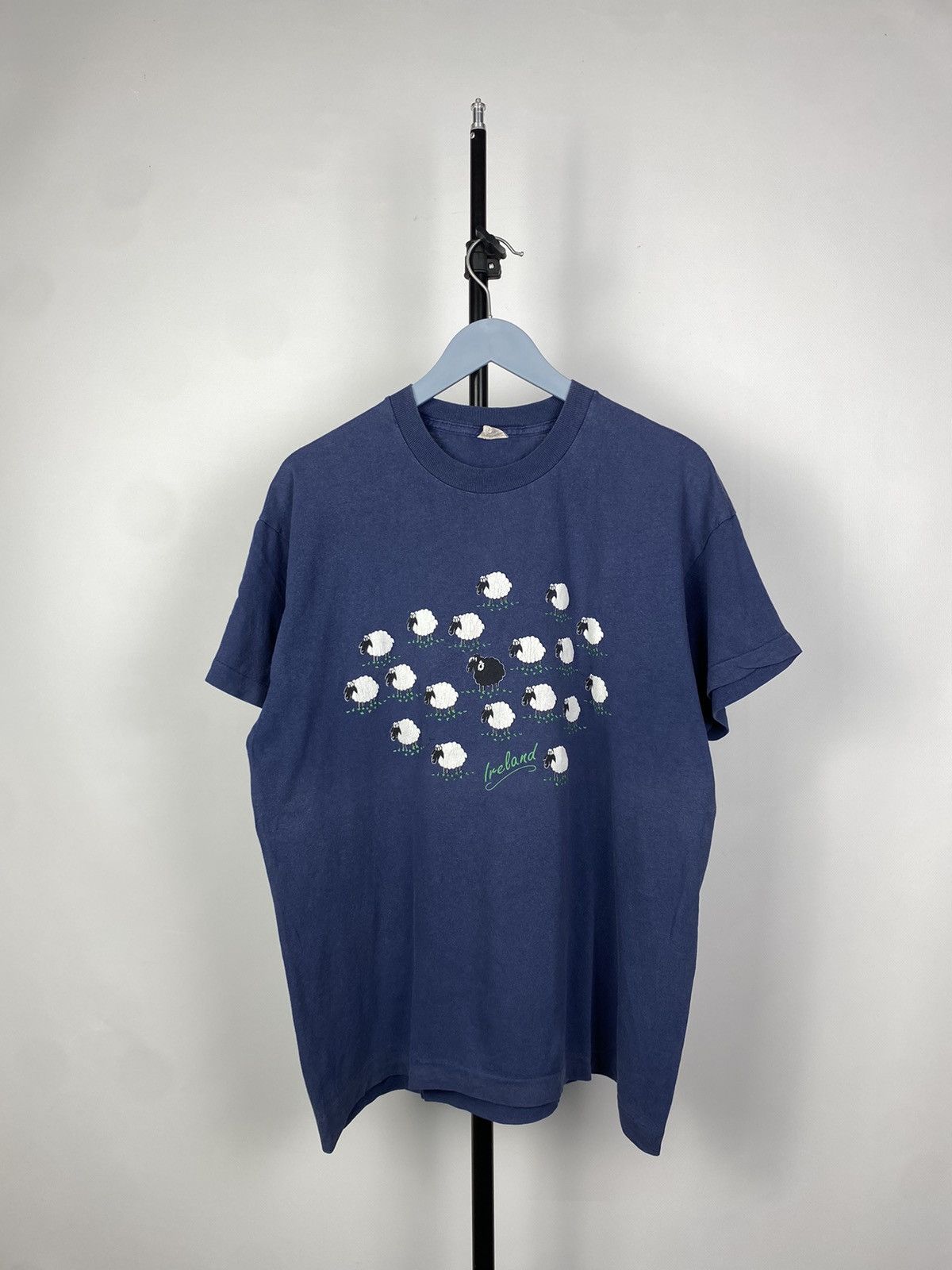 Vintage Vintage 90s Ireland Graphic Single stitch T-Shirt Size US M / EU 48-50 / 2 - 1 Thumbnail