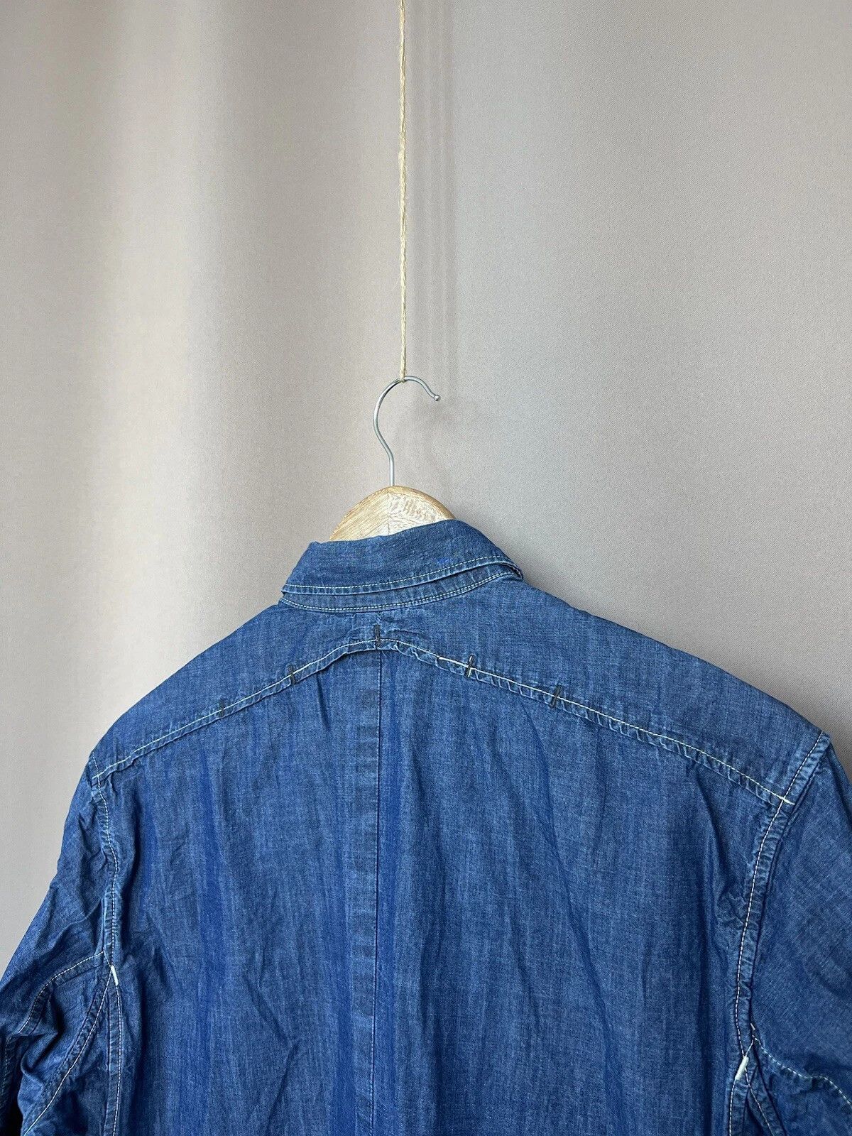 G-Star G-Star Raw Denim Motor Front Shirt Men Size M Long Sleeve Size US M / EU 48-50 / 2 - 8 Thumbnail