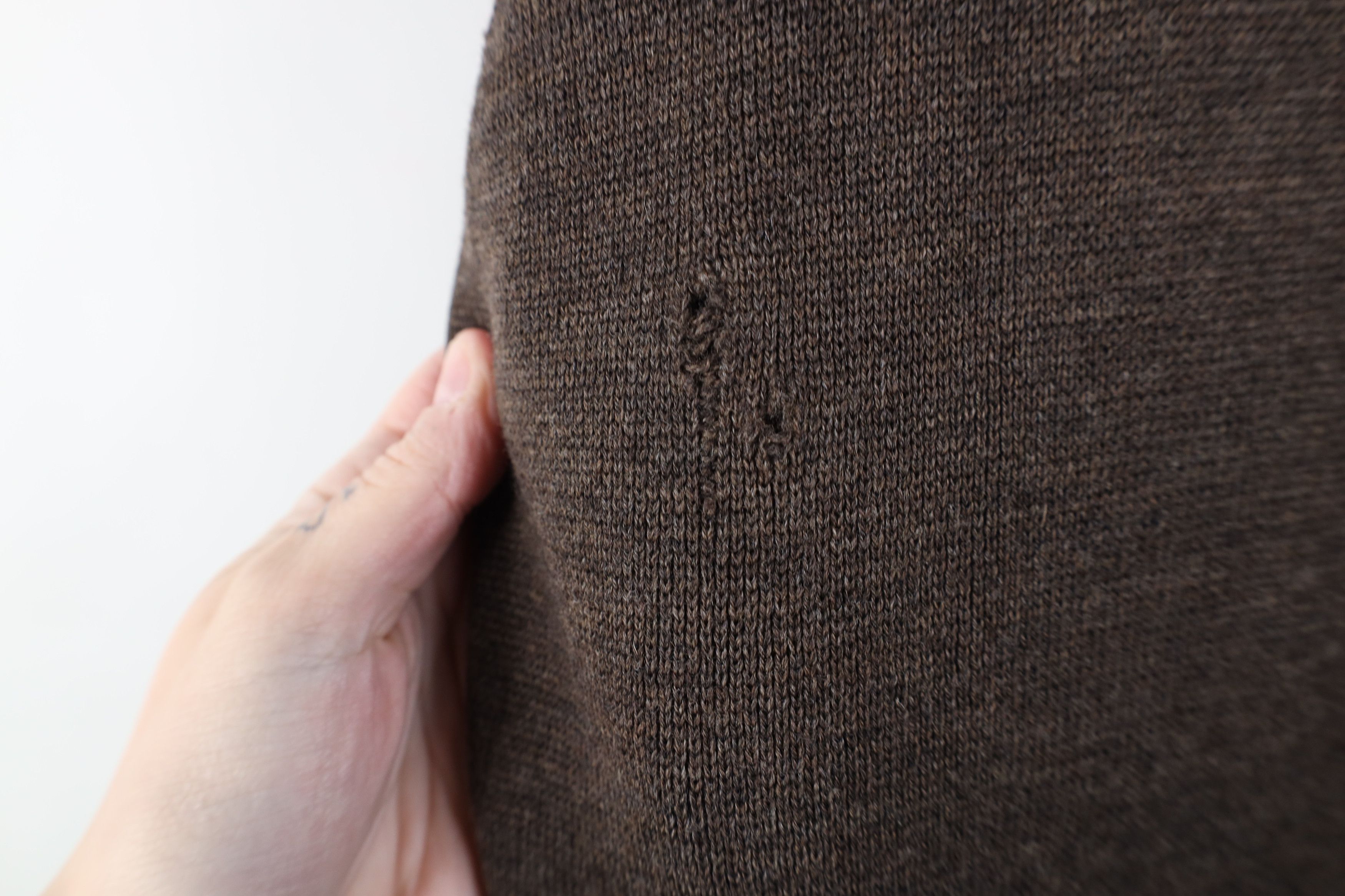 Vintage Vintage 90s Streetwear Merino Wool Knit Cardigan Sweater Size US XXL / EU 58 / 5 - 8 Thumbnail