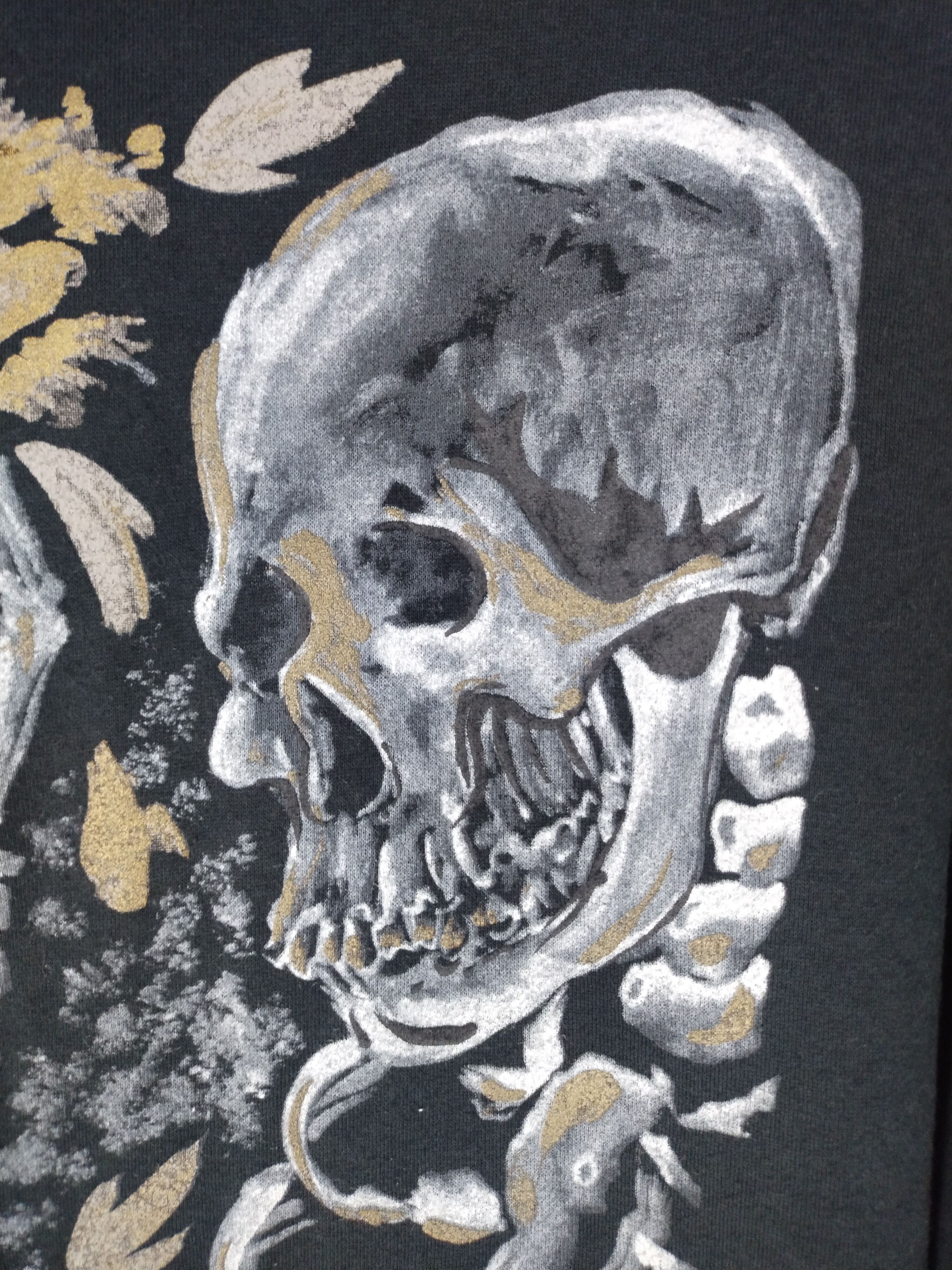 Karakuri Tamashii Vintage Skulls Sukajan Juraku Zipper Hoodie Size US L / EU 52-54 / 3 - 12 Thumbnail