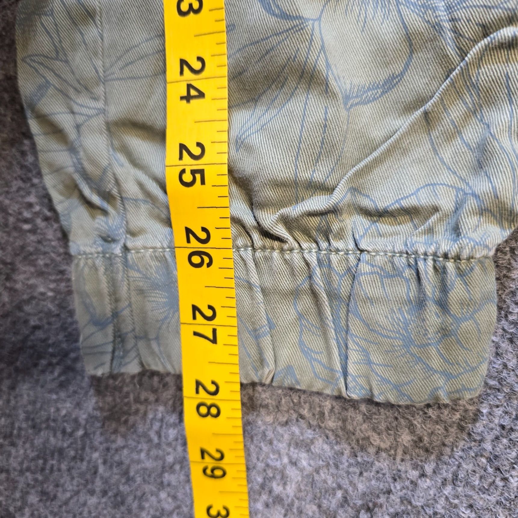 Vintage C&C California Pants Women Small Green Joggers Pull On Lyocell Beachy Casual Slim Fit Tapered Inseam 27.5in Size 36" / US 14 / IT 50 - 7 Thumbnail