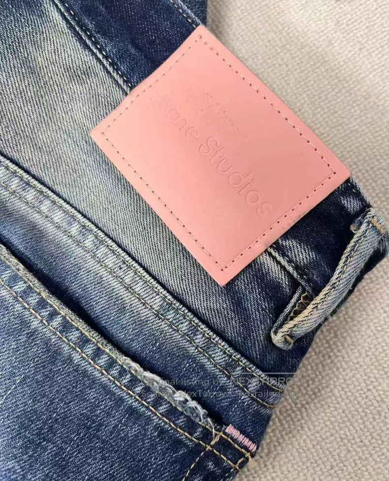 Acne Studios Acne Studios Contrast Color Retro Wash High-Waist Denim Pa Size 30" / US 8 / IT 44 - 3 Thumbnail