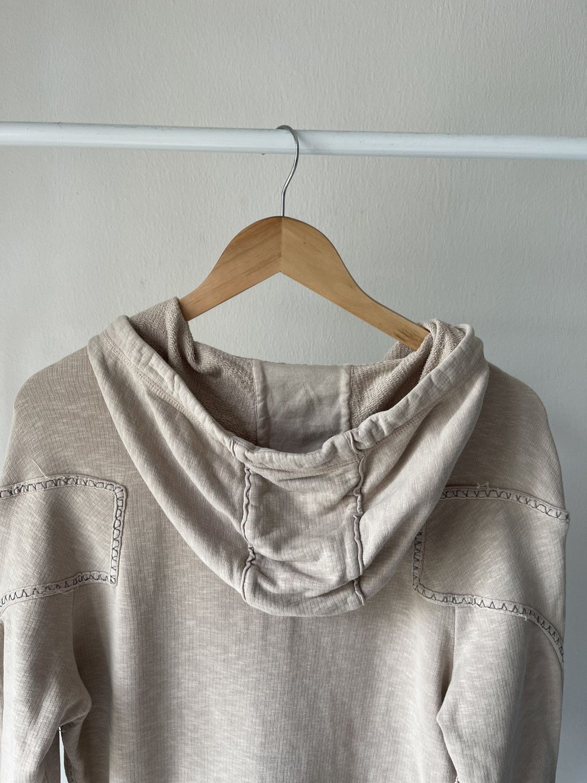 If Six Was Nine × Marithe + Francois Girbaud 2000s Marithe Francois Girbaud Cut & Sew Zip Hoodie Size US S / EU 44-46 / 1 - 9 Thumbnail