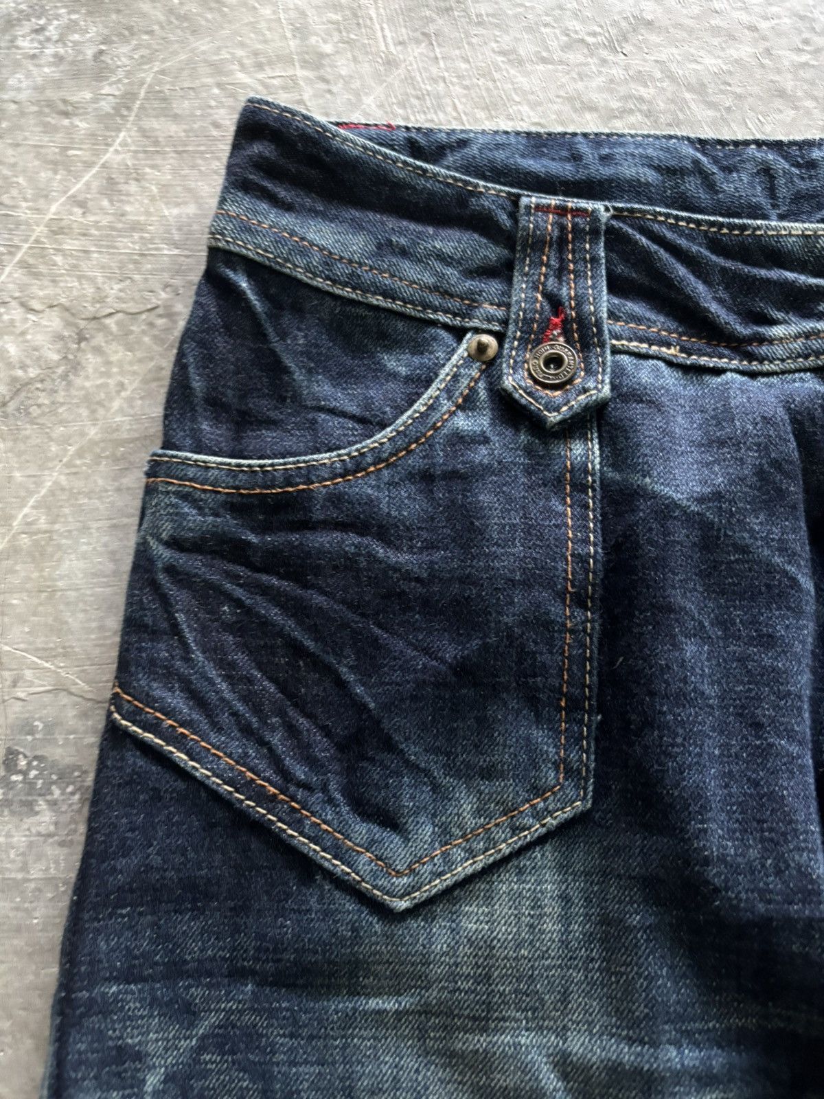 20471120 × Hysteric Glamour × Japanese Brand japanese dope design with sick faded wash punk grunge gothic Size US 35 - 8 Thumbnail
