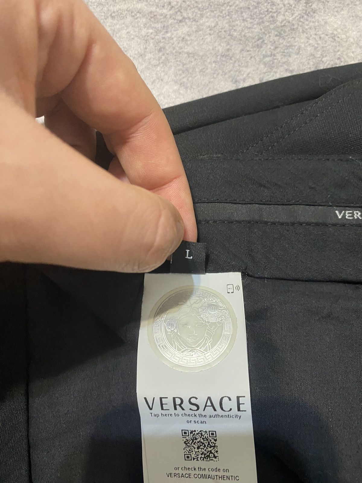 Versace Versace Wool Pants Flared Trousers Men’s Size 50L - 8 Thumbnail