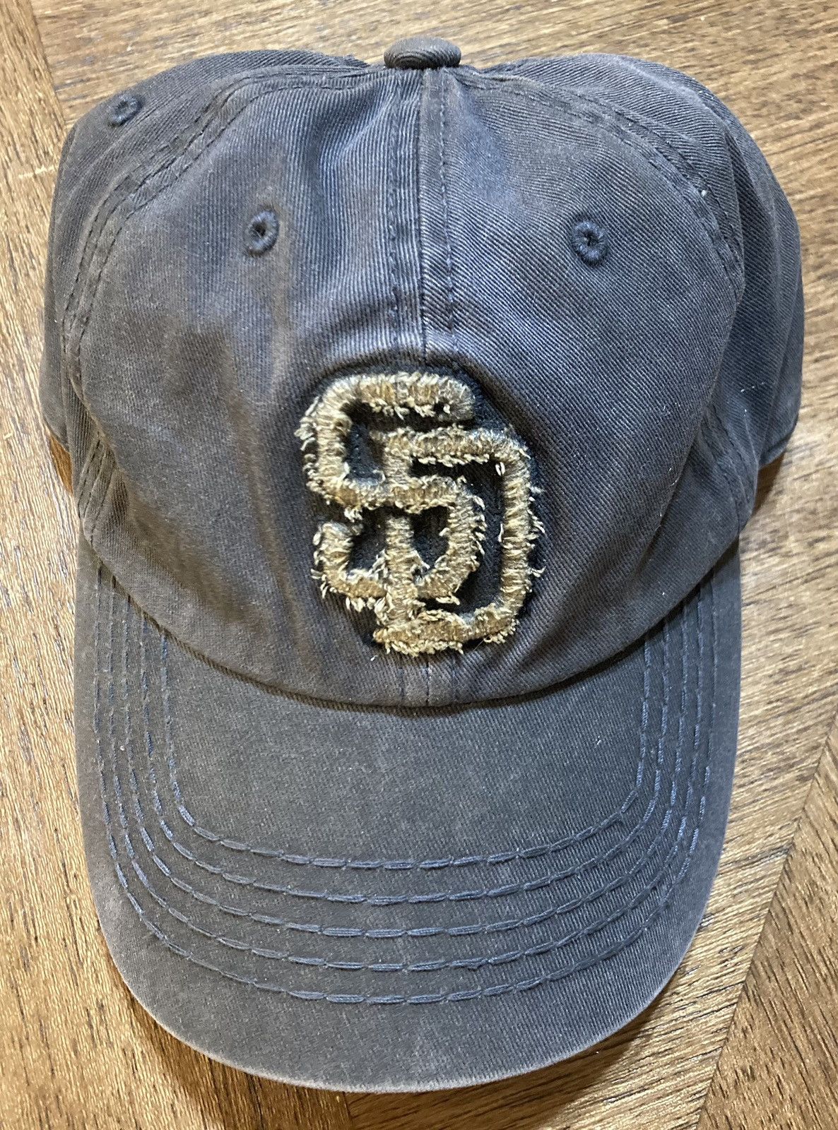 47 San Diego Padres 47 twins fitted adult small baseball hat Size ONE SIZE - 4 Thumbnail