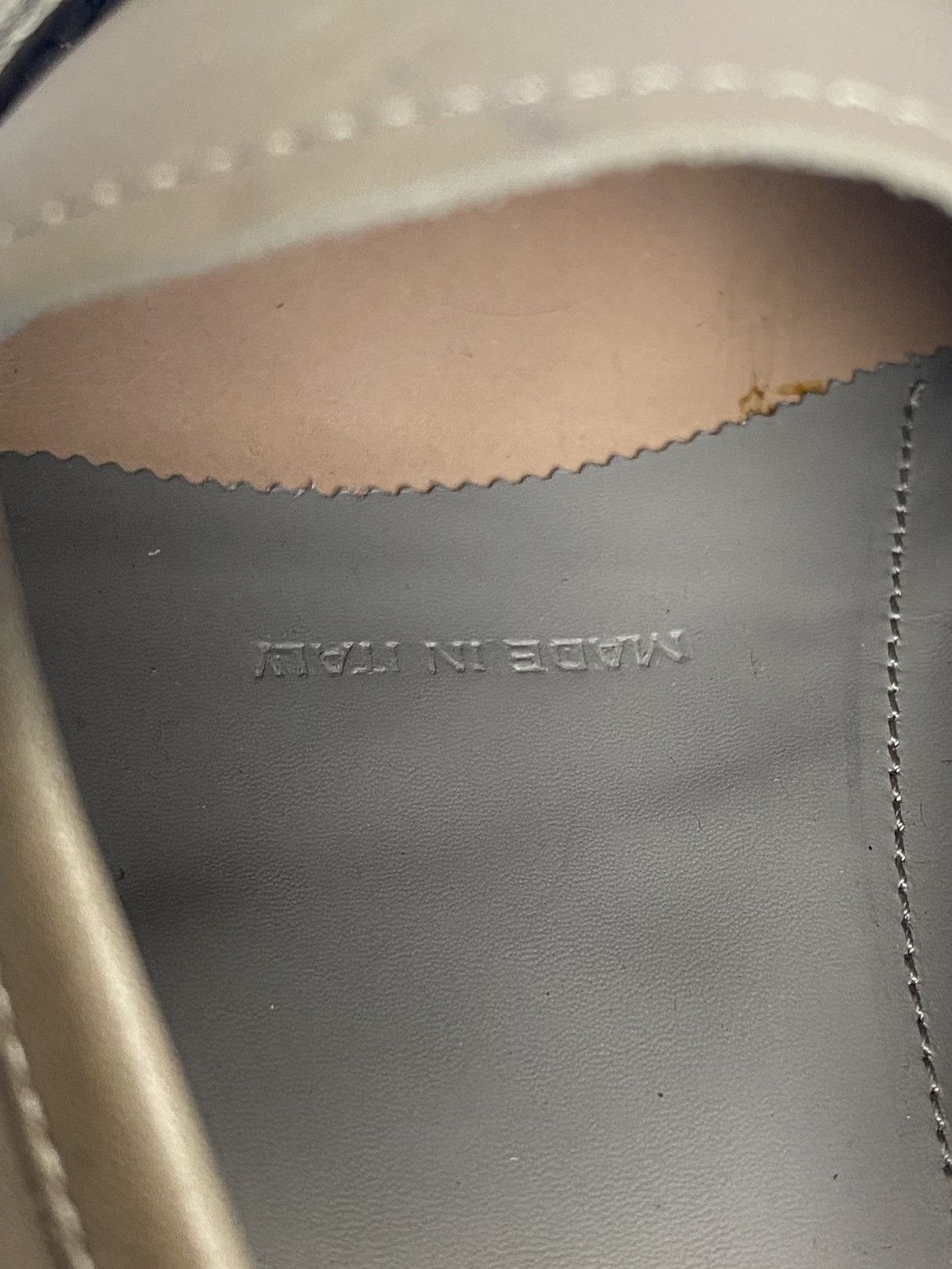 Kiton Kiton Clay Gray Leather Loafers Size US 7 / EU 40 - 12 Thumbnail