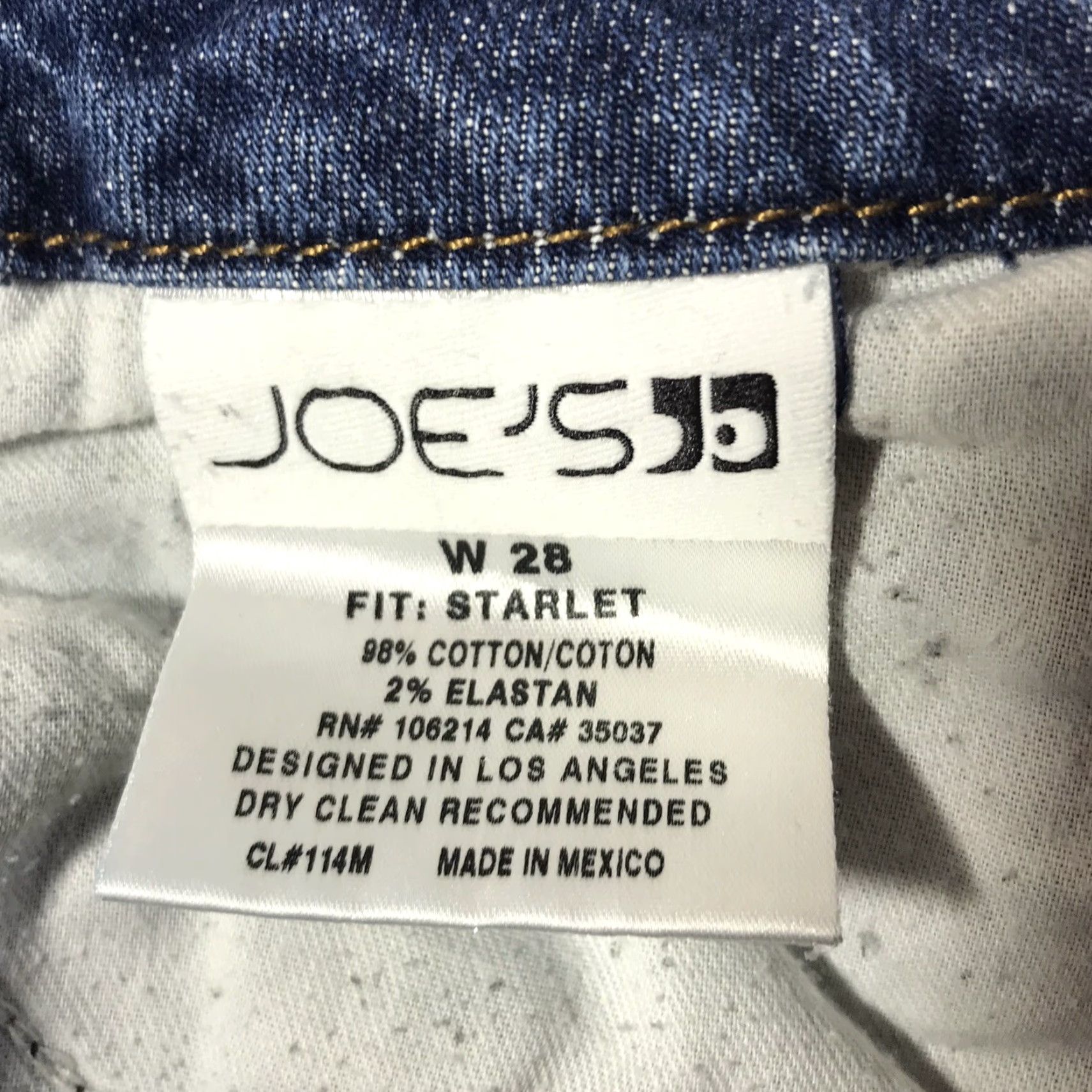 Vintage Joe's Jeans Indigo Wash Bootcut Jeans Womens Size 28 Blue 90s Size 28" / US 6 / IT 42 - 6 Thumbnail