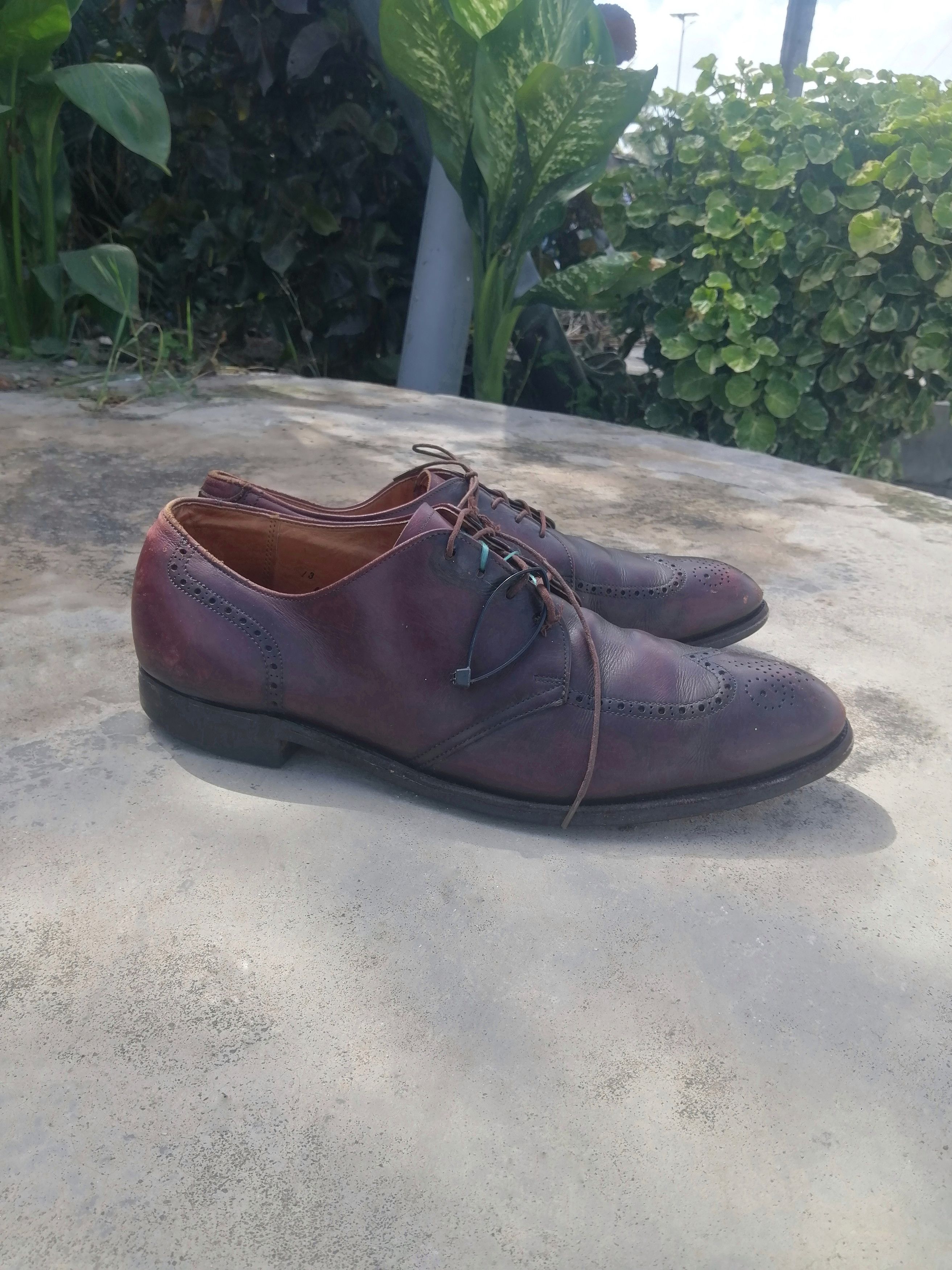 Alden Alden Shell Cordovan Brown Oxford Dress Shoes US 13 Size US 13 / EU 46 - 7 Thumbnail