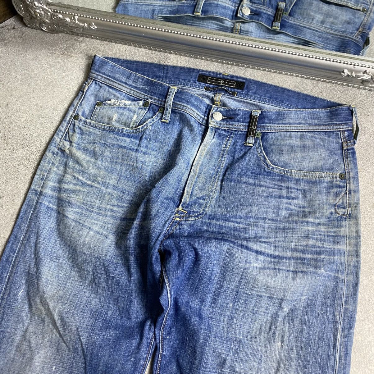 Stone Island Vintage Stone Island Jeans Denim Pants Rare S.I Denims Size US 34 / EU 50 - 8 Thumbnail