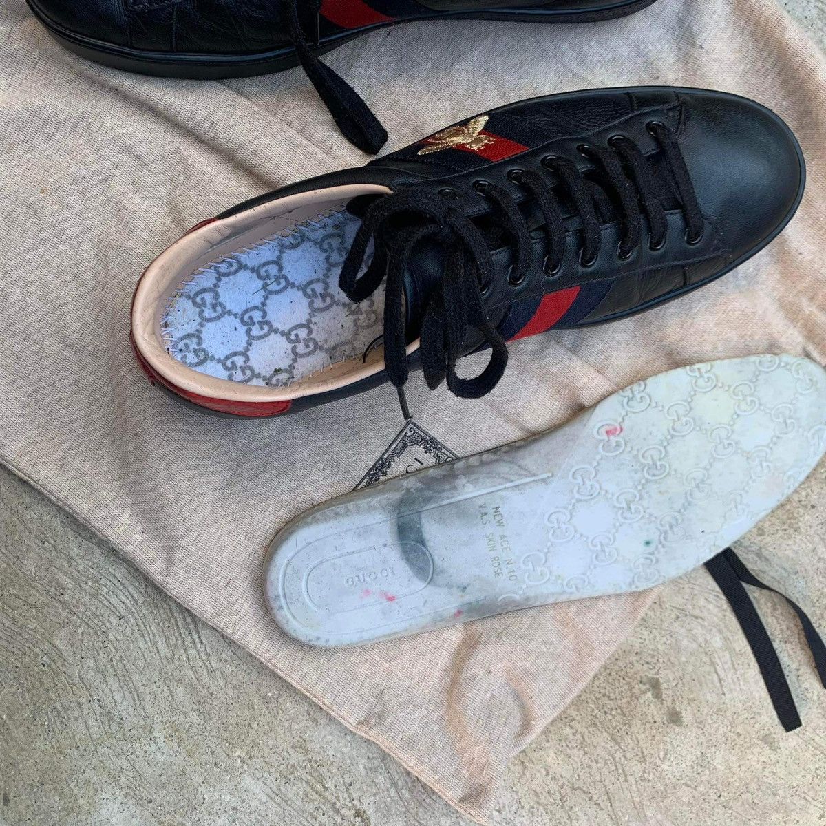 Ace Embroidered Gucci Rose Shoes Buy Gucci Wmns Ace Embroidered