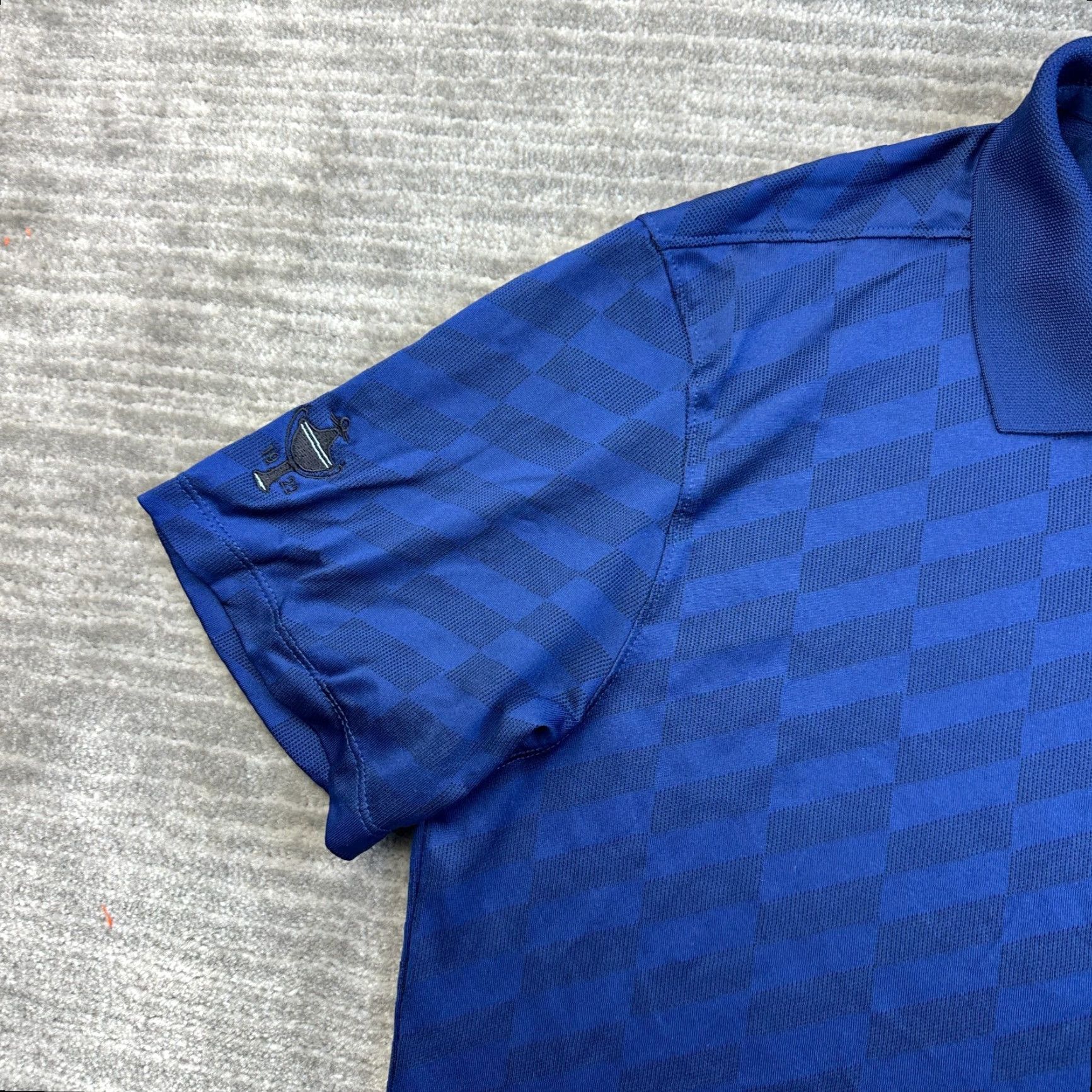 Nike Nike Polo Shirt Mens Medium Blue Vapor Dri Fit Golf Performance Polo Shirt Nike Dri-Fit Size US M / EU 48-50 / 2 - 4 Thumbnail