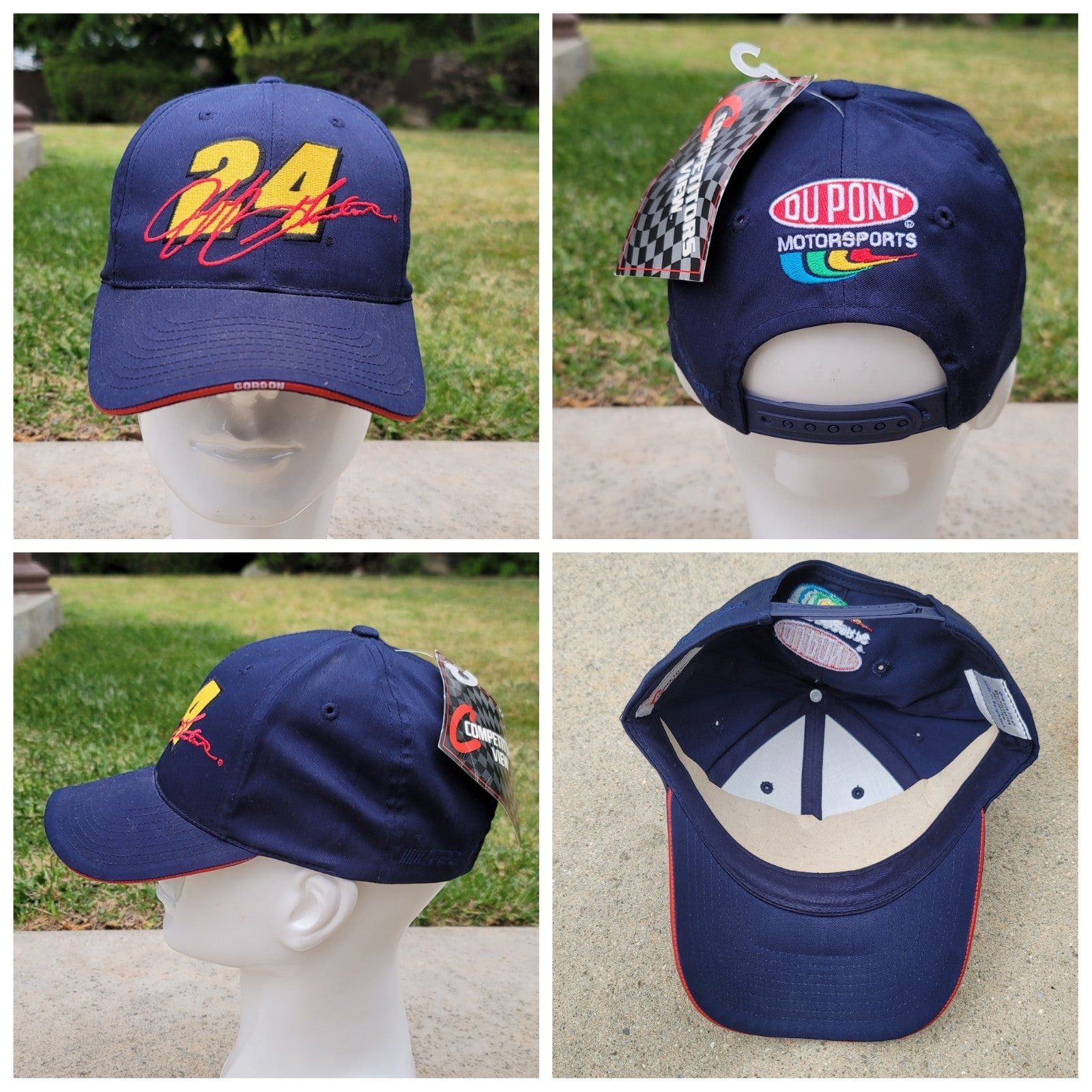 NASCAR Vtg 2001 Competitor's View Jeff Gordon Nascar Snapback Hat Size ONE SIZE - 1 Thumbnail